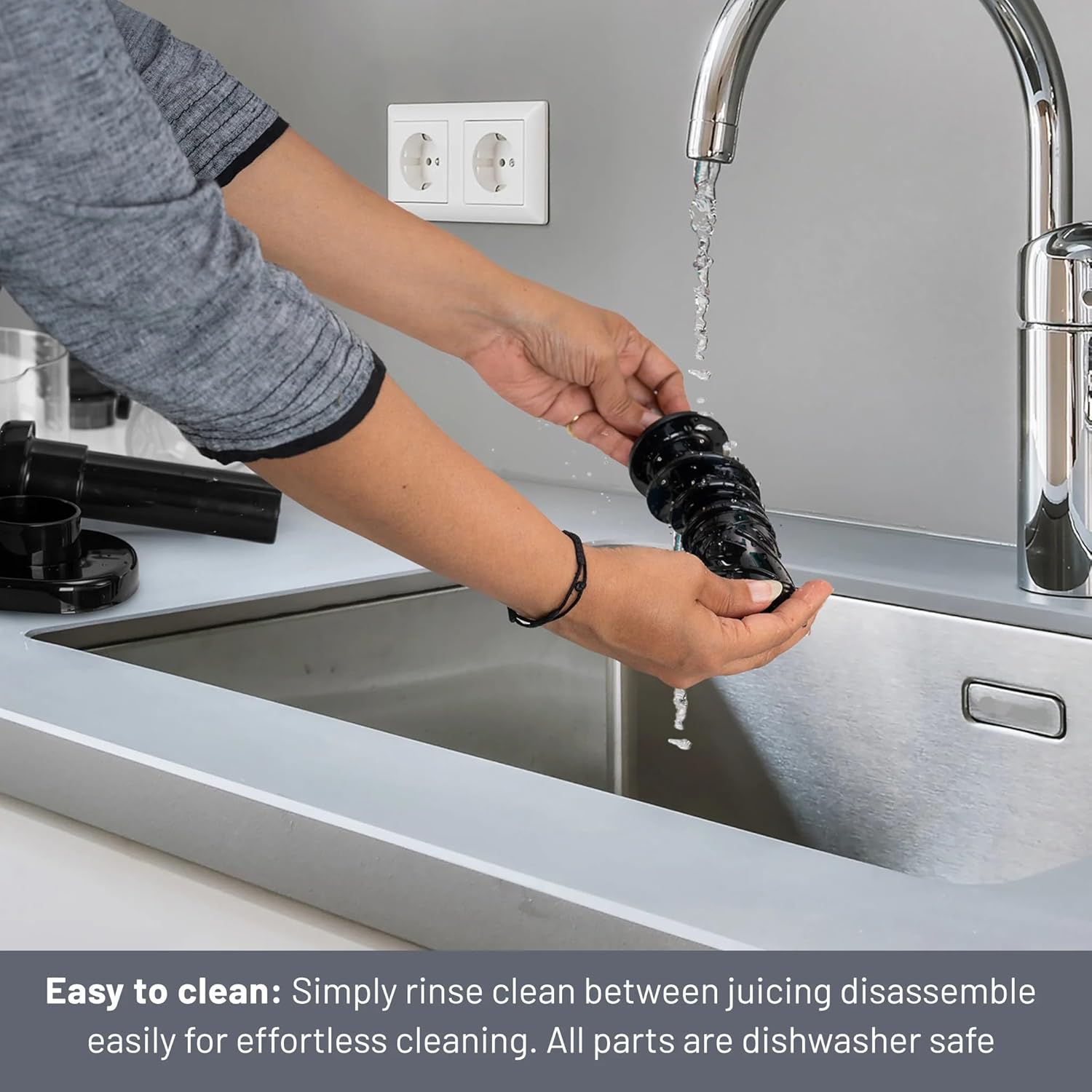 GLEN SA 4017 Cold Press Slow Juicer With Anti Drip Feature - 2 Years Warranty , 150 Watts Mahajan Electronics Online