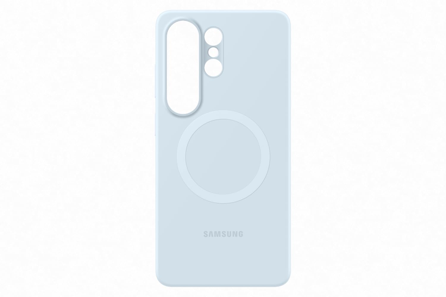 Samsung Galaxy S26 Ultra Silicone Magnet Case, Light Blue Mahajan Electronics Online