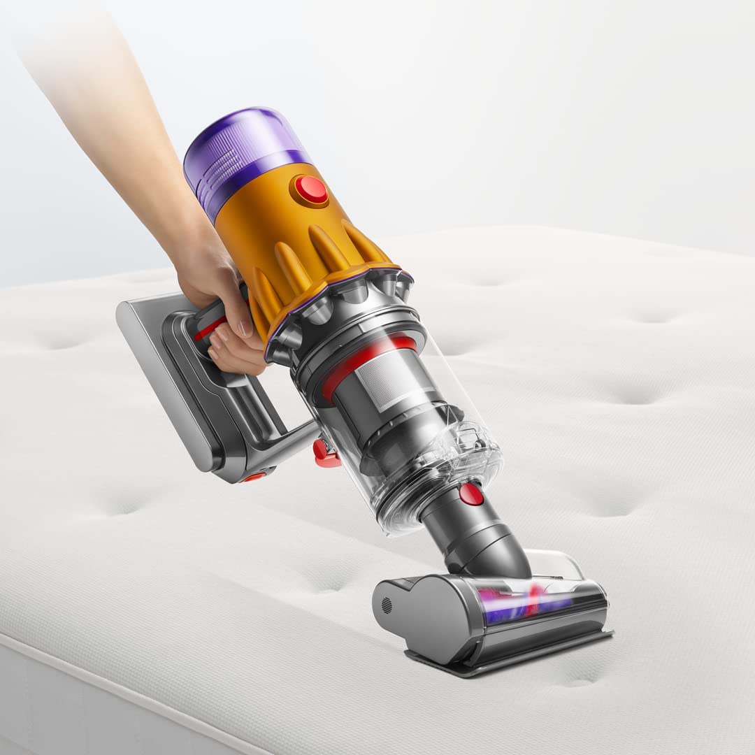 Dyson V12 Detect Slim Cordless Vacuum Cleaner|2 Yr Warranty incl Accidental Damage Protection|Illumination Reveals Hidden dust|LCD Screen and 3 Power Modes|150 Airwatts, 0.35L bin, 60 mins runtime Dyson