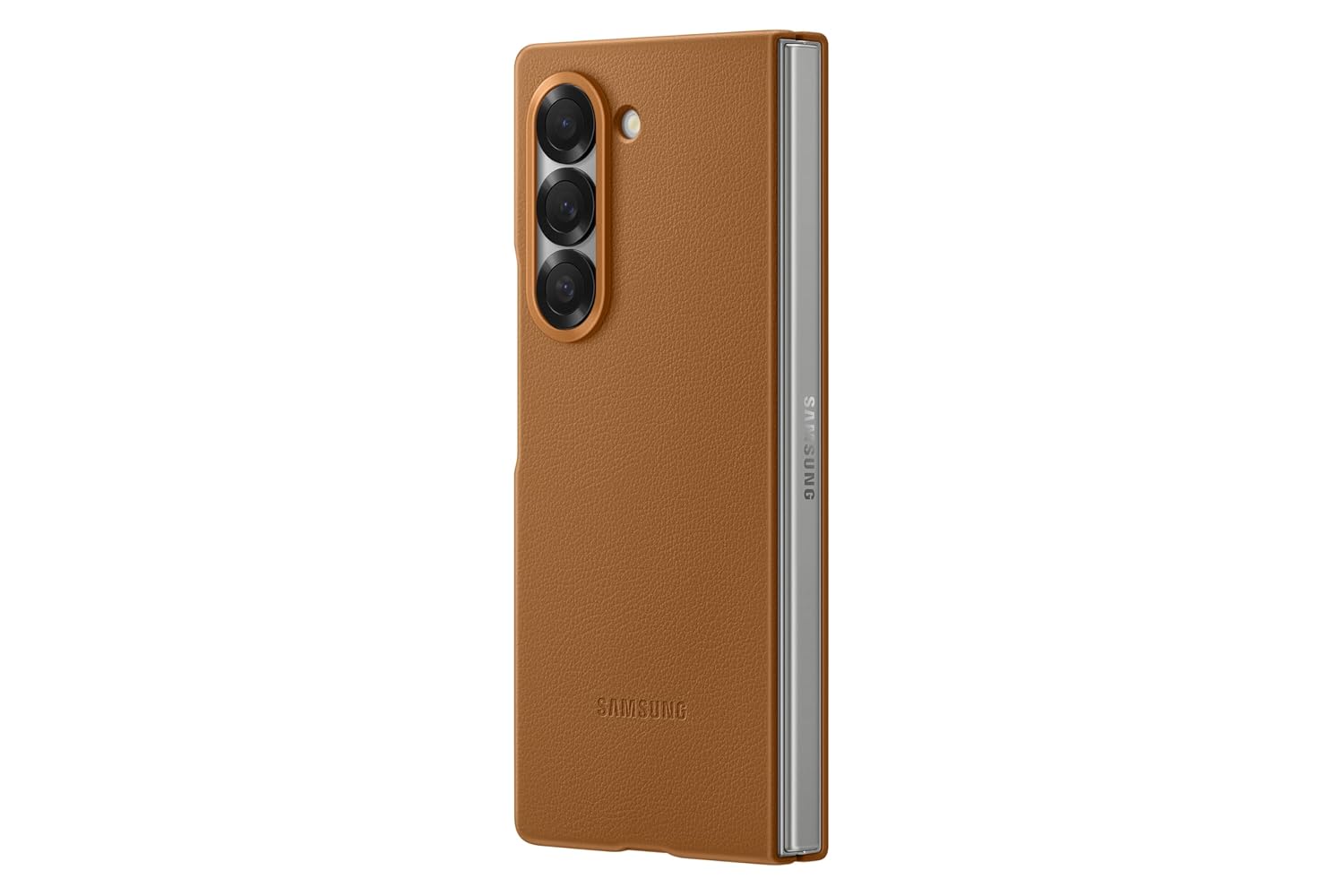 Samsung Galaxy Z Fold6 Kindsuit Case, Brown Mahajan Electronics Online