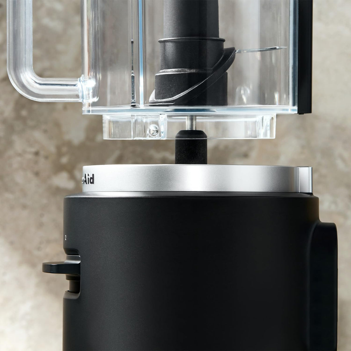 KitchenAid Go 5KFCR500ABM Cordless Food Chopper, 1.18L BPA-Free Work Bowl, 2-Speed with Pulse, Stainless Steel Multipurpose Blade & Whisk (Lithium Ion Battery 10.8V | Sold Separately) Black Matte KitchenAid