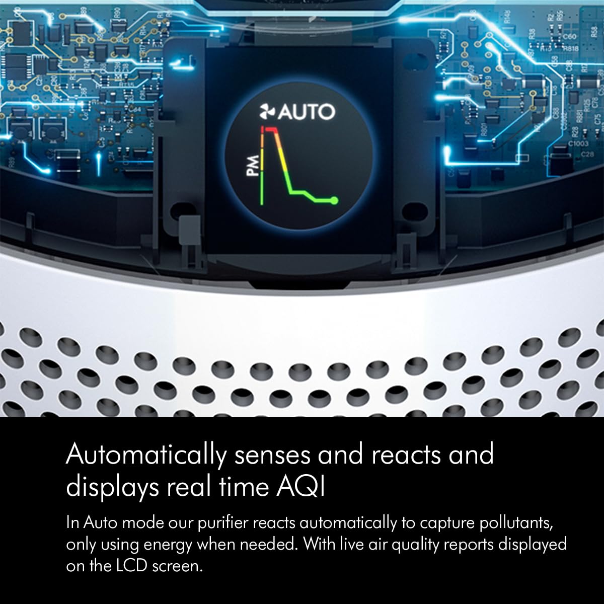 Dyson Air Purifier Cool PC1 | Removes 99.95% of allergens & pollutants as small as PM 0.1 Auto, Sleep and Night modes | Control via remote, App, compatible voice assistants | 2 Year Warranty Mahajan Electronics Online