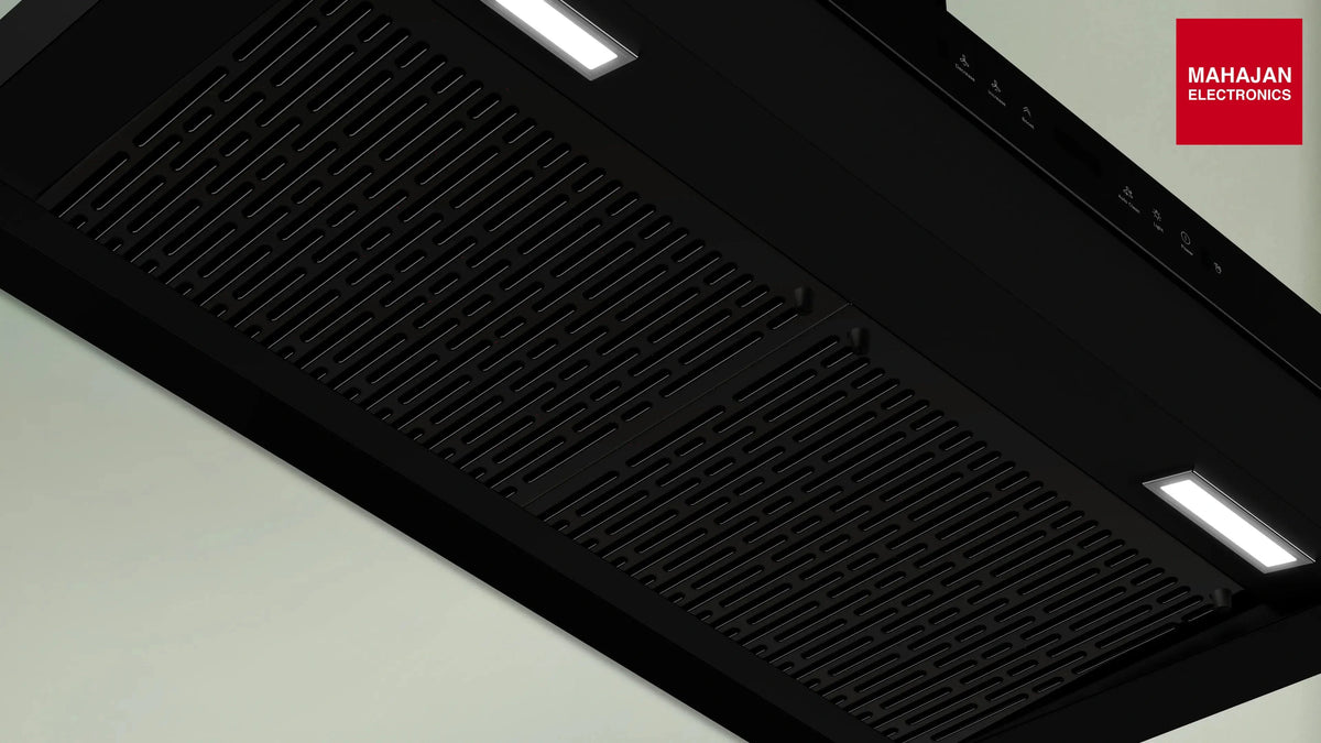 Bosch DWB91CJ60I Wall-Mounted Cooker Hood 90 cm Black – Mahajan Electronics Online.