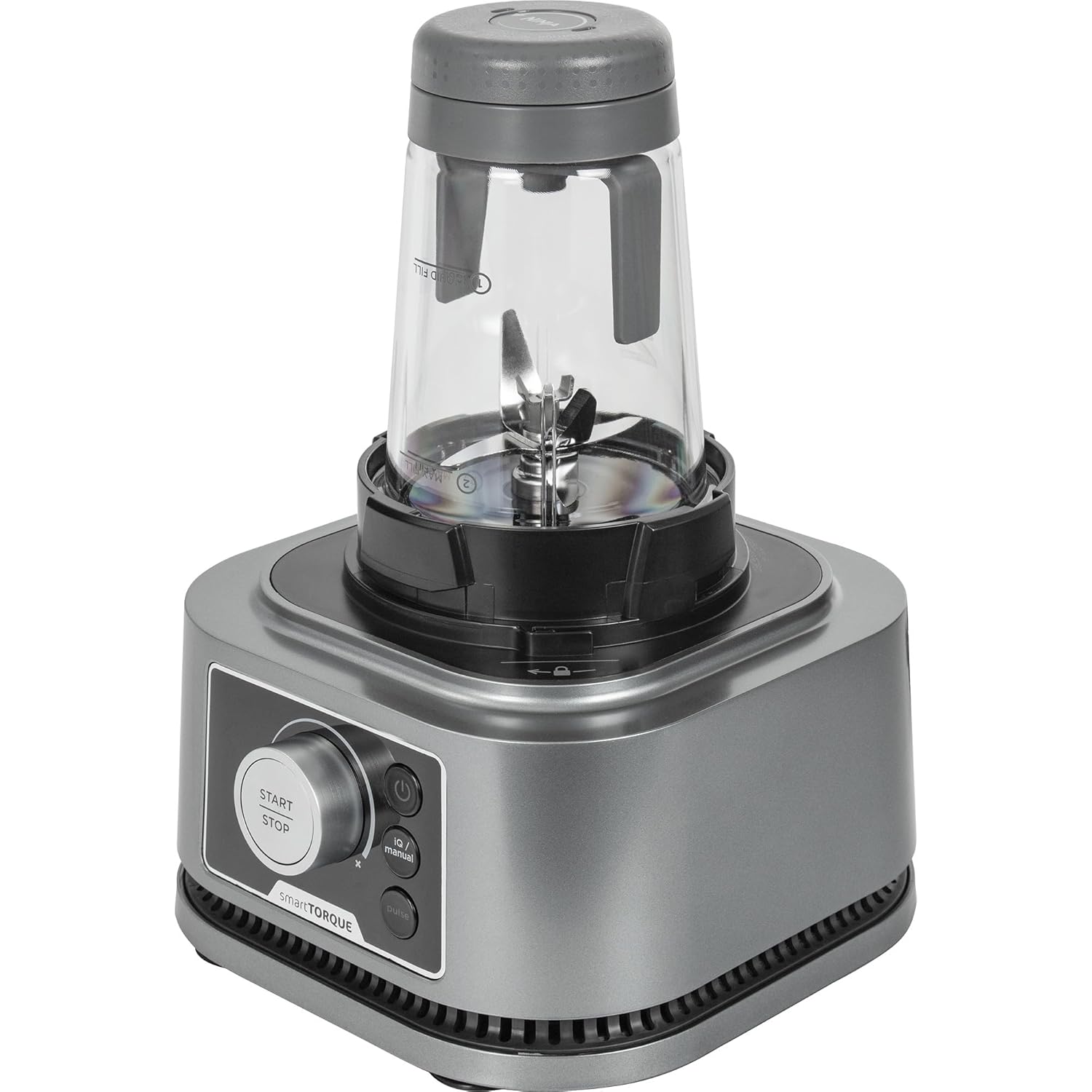 Ninja CB350EU Foodi Power Nutri Blender 3-in-1, Mix Smoothie Bowls, Thick Spreads & Frozen Drinks, Automatic Programs, 2.1L Jug, 700ml Cup & 400ml Bowl with Power Paddle, 1200W, Silver Mahajan Electronics Online