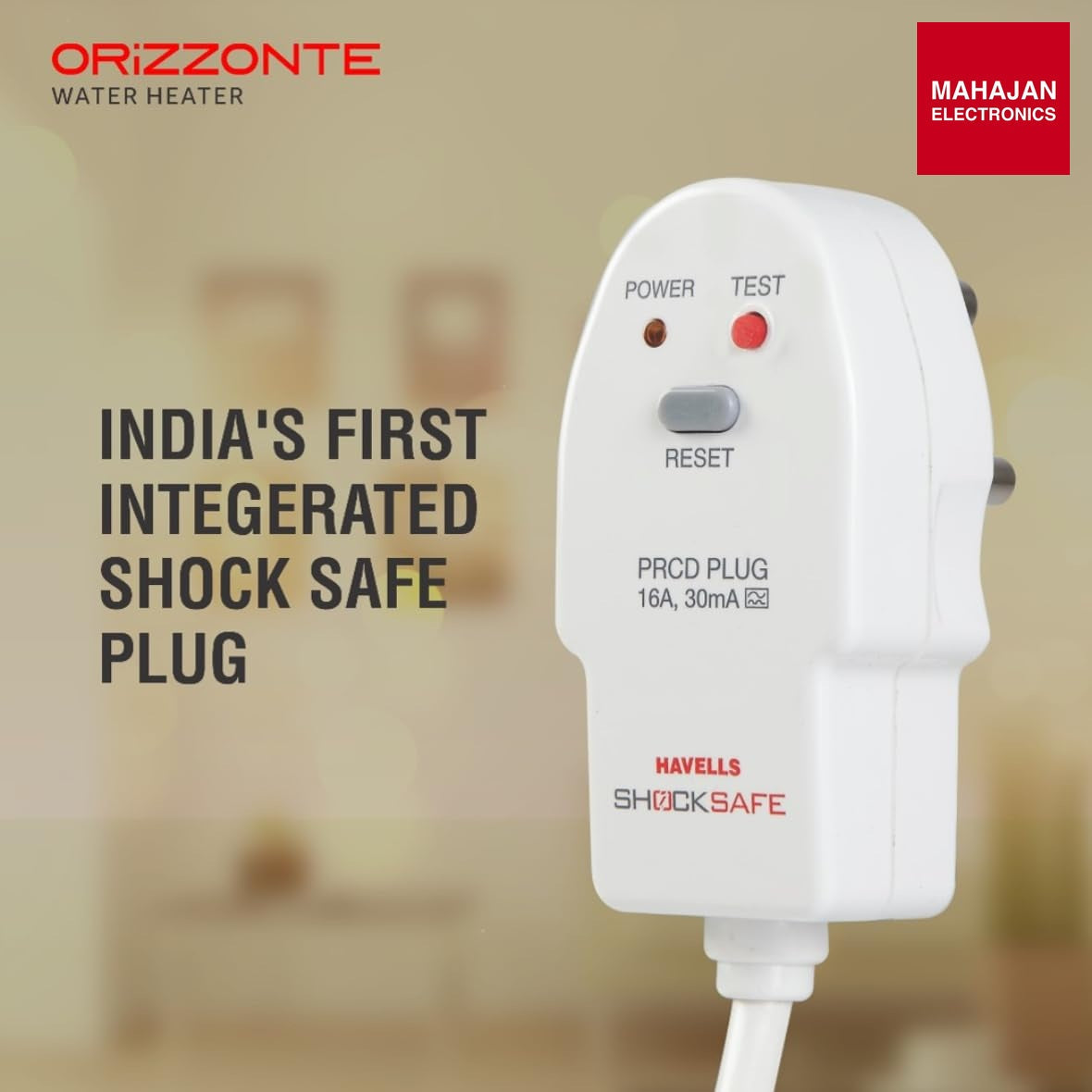 Havells Orizzonte GHWBORSWH025 25 L Storage Water Heater with Glass Coated Tank, Digital Display & Remote (White) – Mahajan Electronics Online.