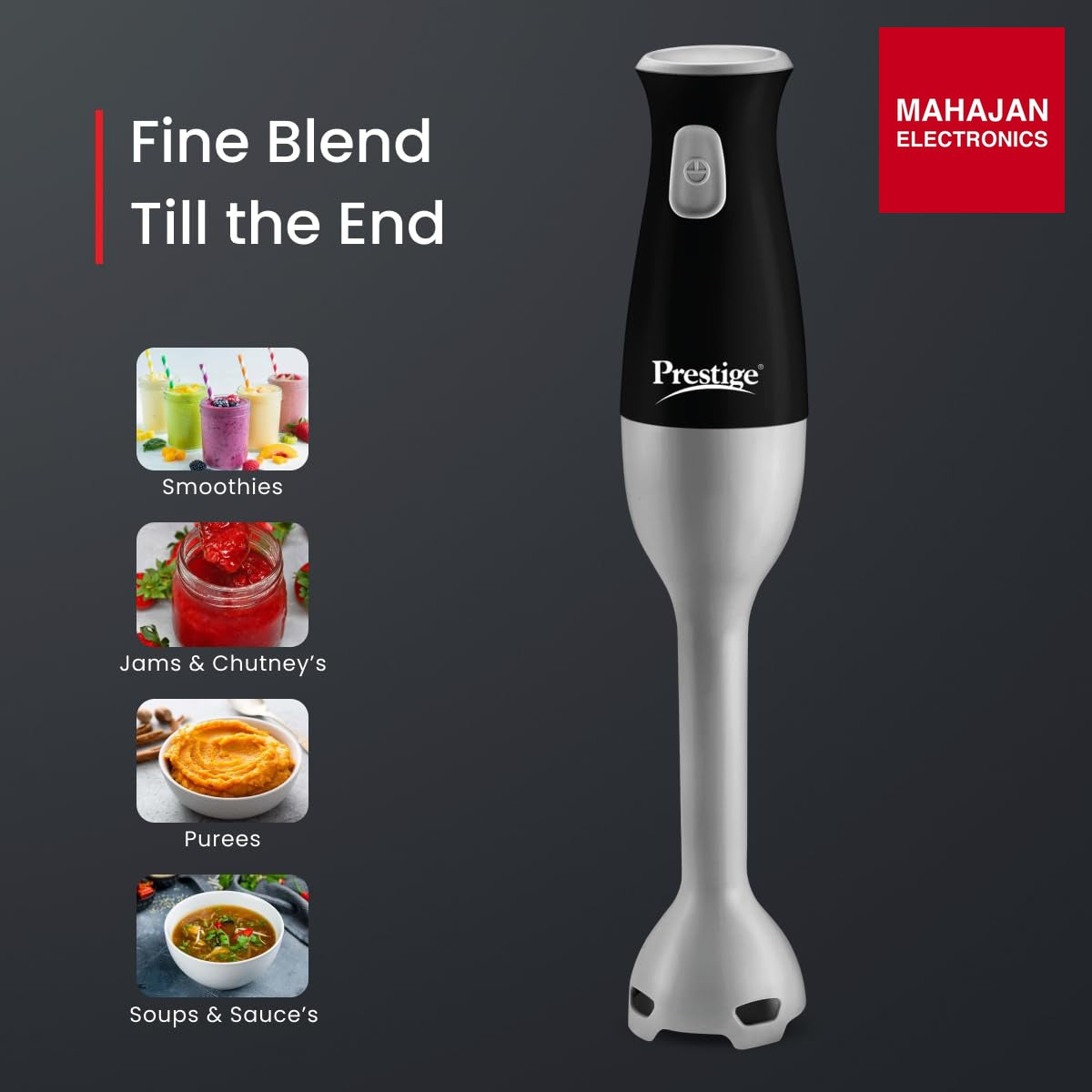 Prestige ACE Hand Blender, Black – Mahajan Electronics Online.
