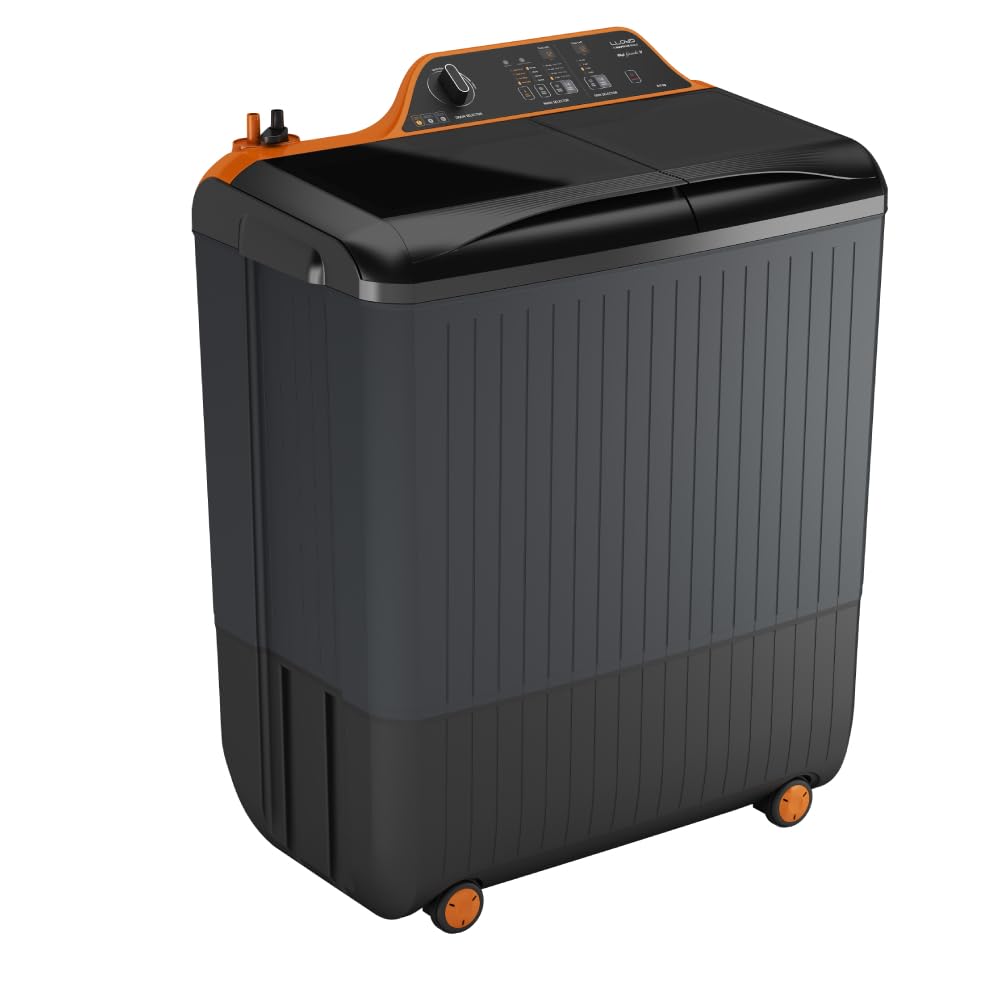 Lloyd GLWS905GH1VG H 9.0 Kg 5 Star Semi-Automatic Digi Grande Top Load Washing Machine In-built Heater Mahajan Electronics Online