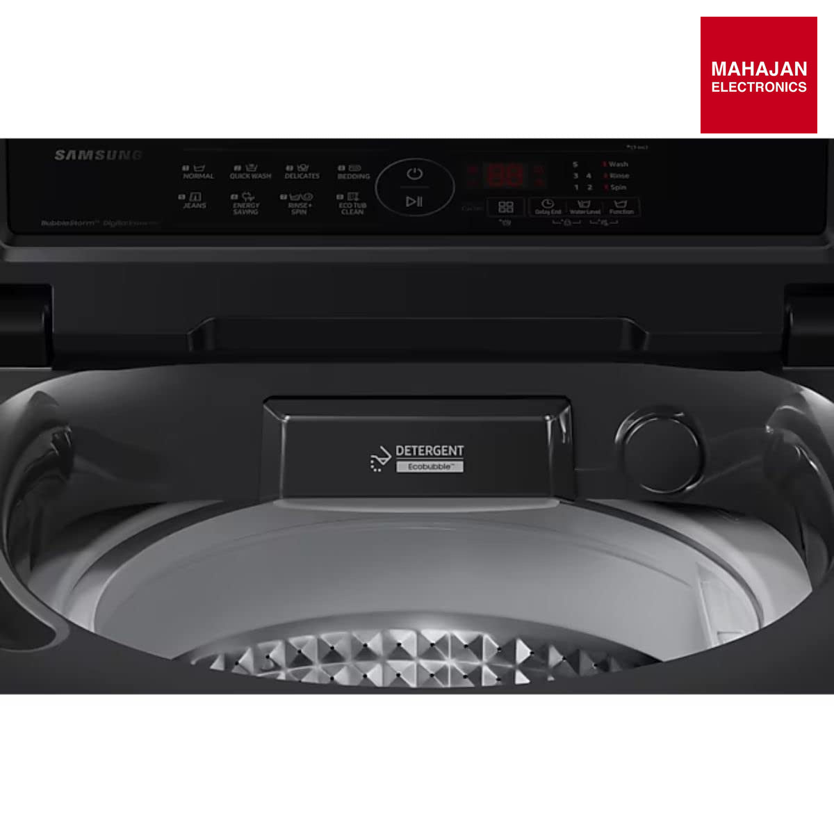 Samsung WA80BG4441BDTL 8.0 5 star Fully Automatic Top Load Washing Machine Appliance (Versailles Gray) Mahajan Electronics Online