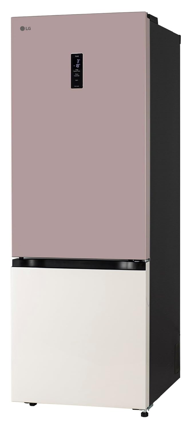 LG GL-B382FPTX 340 L,3 Star,Frost Free,Double Door,Smart Inverter Compressor,Bottom Freezer Refrigerator with DoorCooling+, AI ThinQ,Wi-Fi Convertible (Pink Tango, Express Freeze,Full Wine Rack) Mahajan Electronics Online