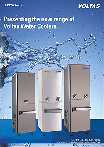Voltas Normal & Cold-Water Cooler 60/120 FSS Storage Capacity -120 Liter and Cooling Capacity-60-Liter, Full Body Steel Mahajan Electronics online