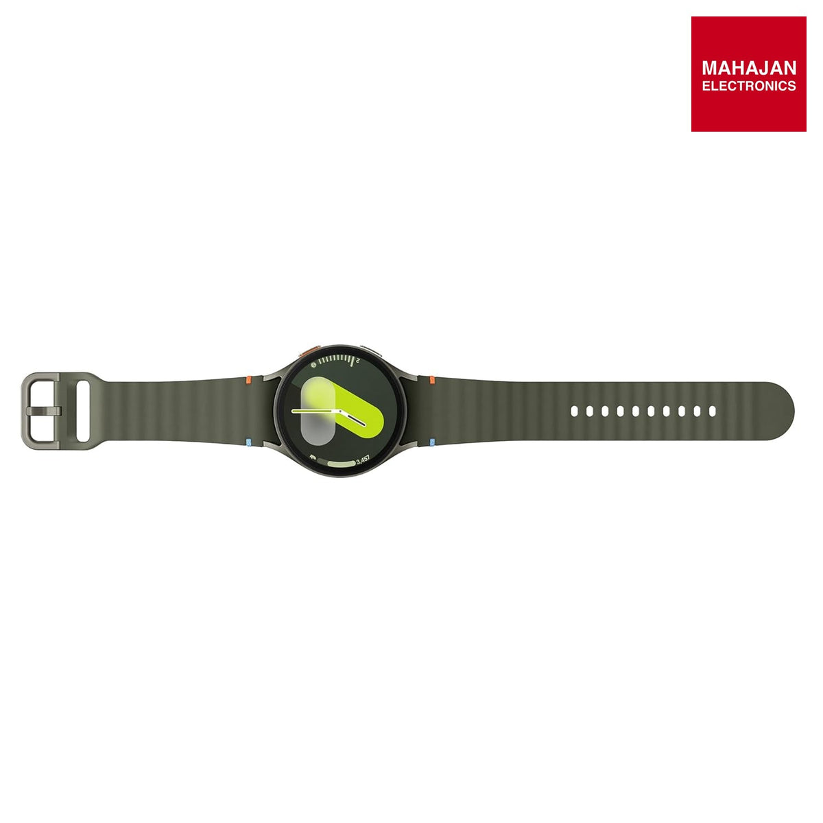Samsung Galaxy Watch 7 (44mm, Green, BT+LTE) with 3nm Processor | Dual GPS | Sapphire Glass & Armour Aluminum | 5ATM & IP68 | HR, SpO2, BP & ECG Monitor DEMO UNIT – Mahajan Electronics Online.