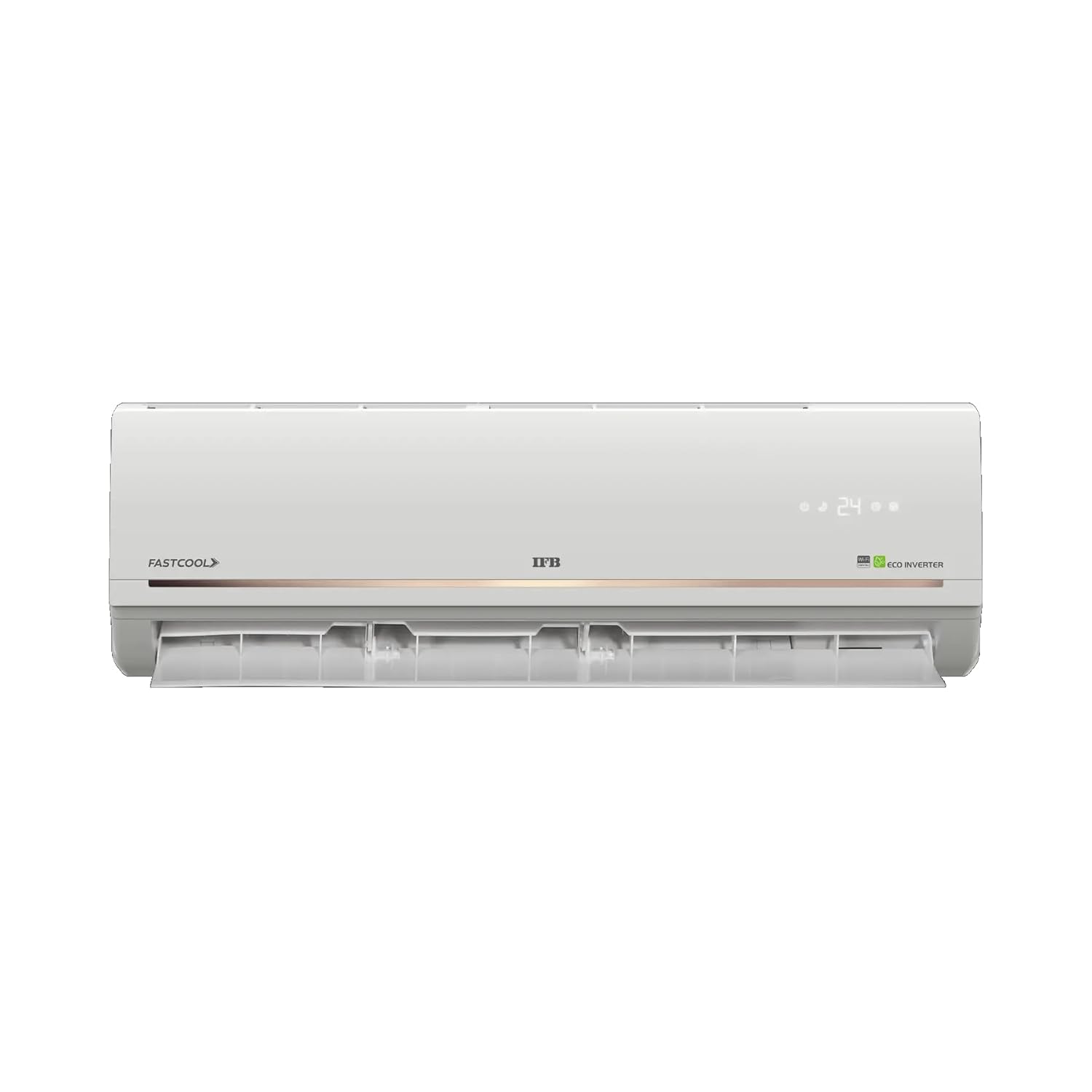 IFB HI1831G223GM1 1.5 Ton 3 Star Hot & Cold HD Inverter Split AC (Copper, 8 in 1 Mode, 4 Way Swing & HD Filter, Ivory - Matte Finish with deco strip) With Compatible Mahajan Electronics Online
