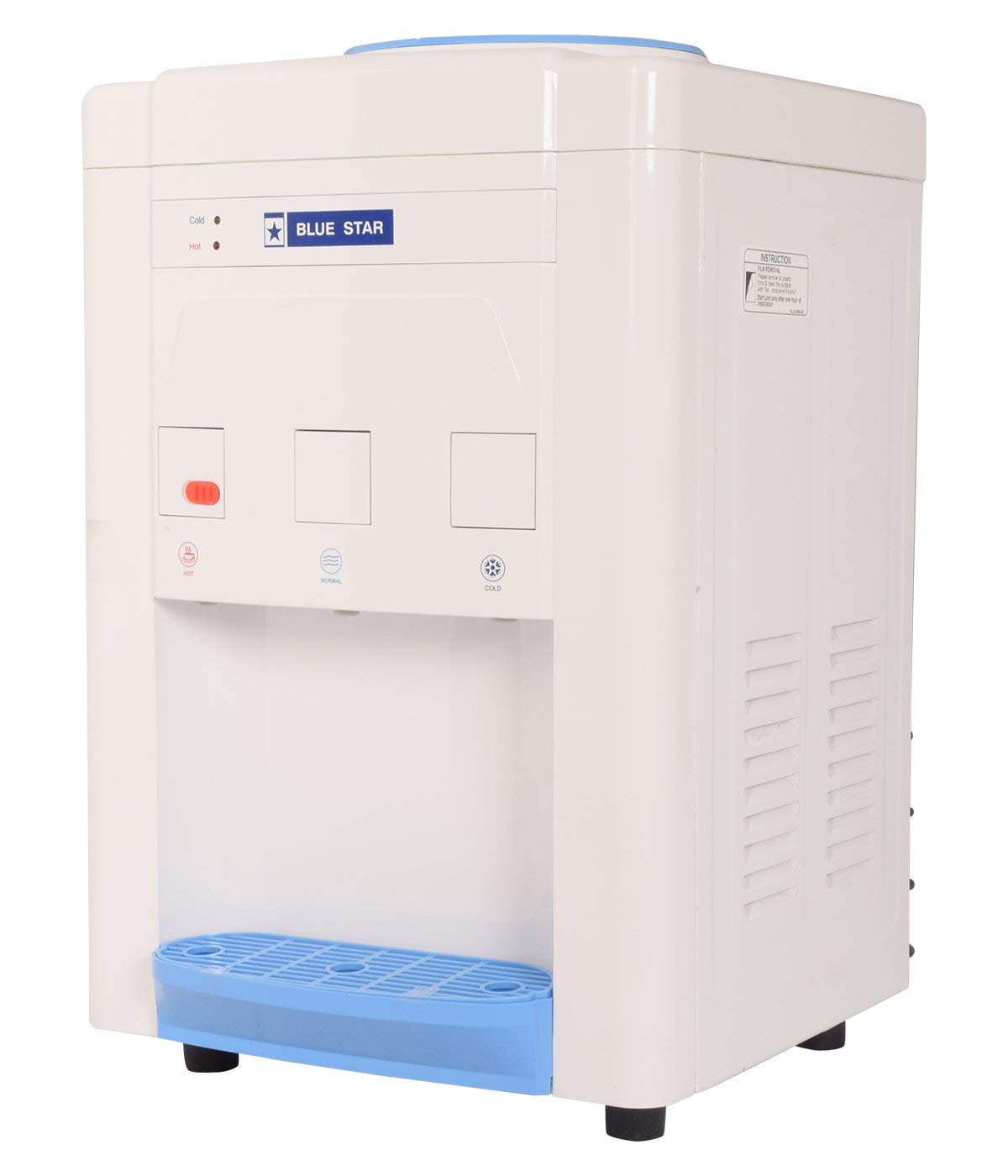 Blue Star BWD3TTGA Hot & Cold Normal Table Top Water Dispenser – Compact, Hygienic & Energy Efficient – Mahajan Electronics Online.