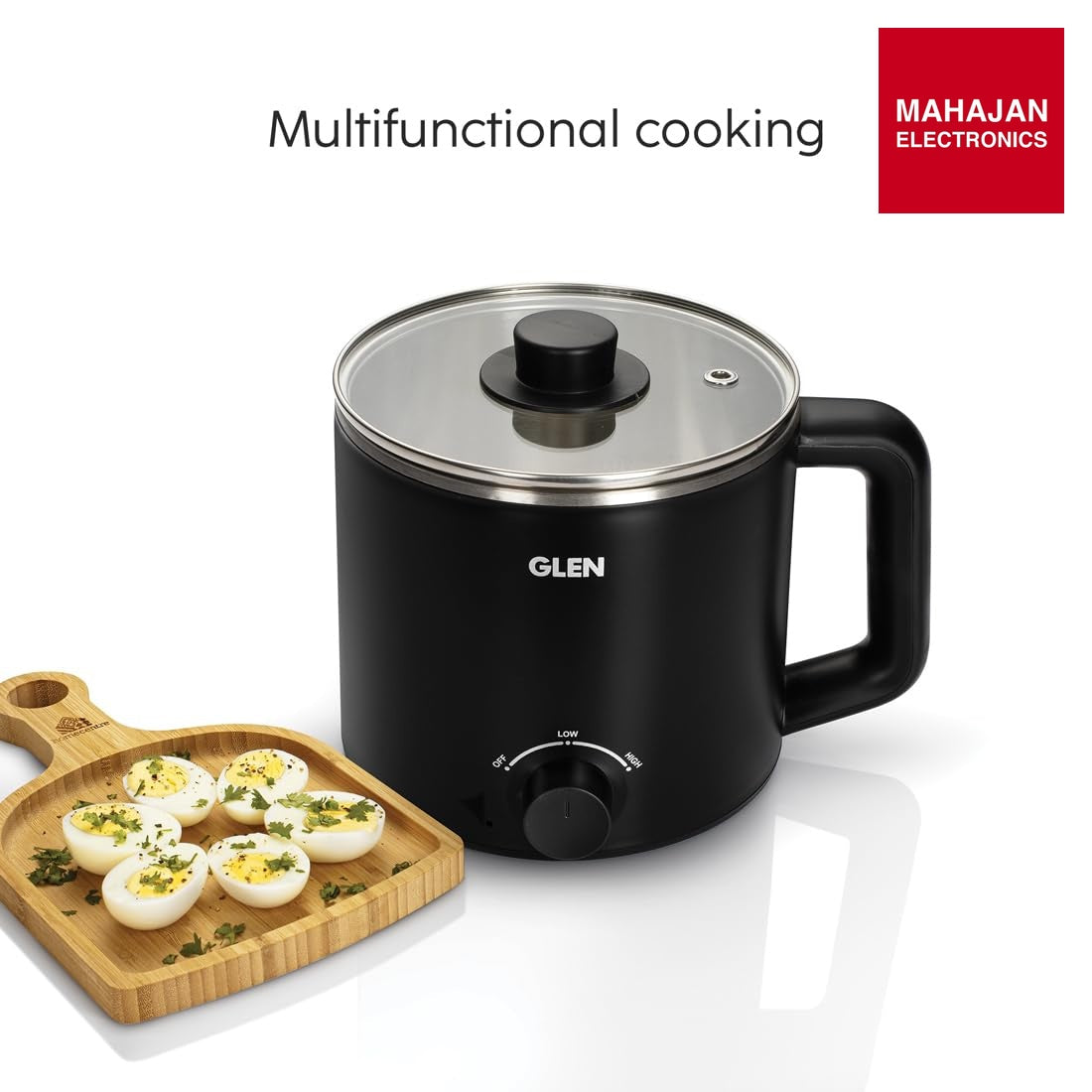 Glen 9016 EX Multicooker Electric Kettle 1.5 L – Mahajan Electronics Online.