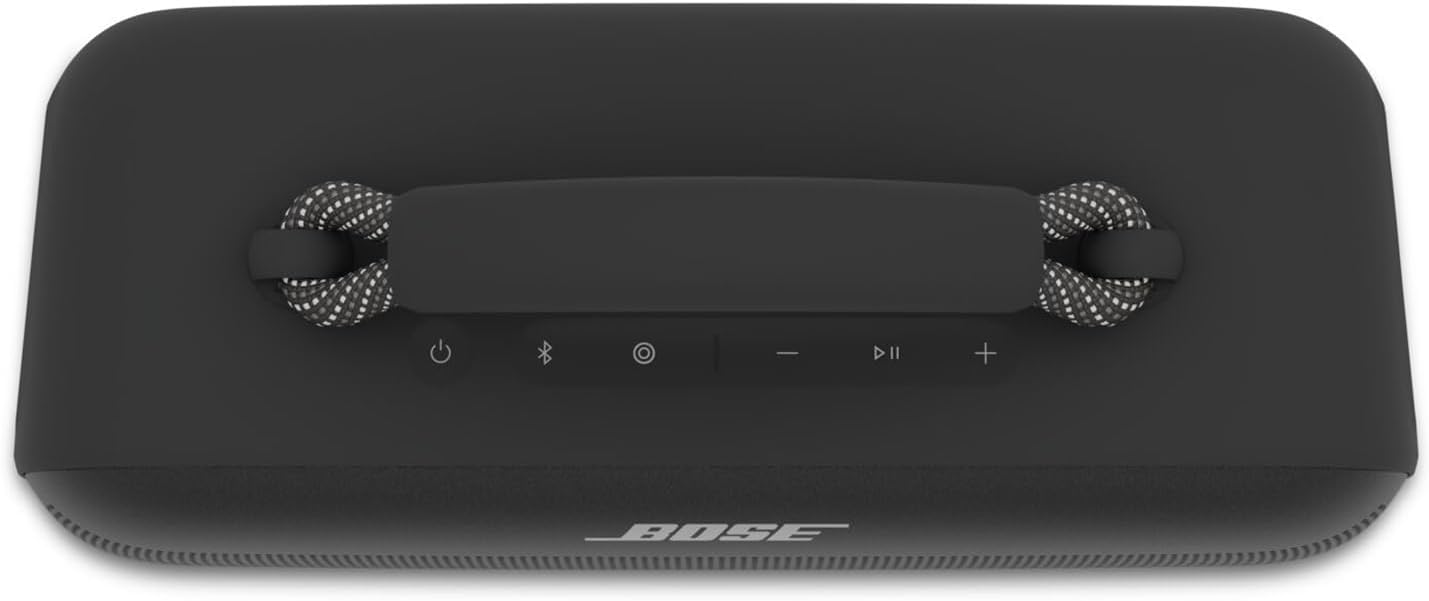 Bose NEW SoundLink Max Portable Speaker, Large Waterproof Bluetooth Speaker, Up to 20 Hours of Battery Life, USB-C, Built-In 3.5mm AUX Input, Black Mahajan Electronics Online