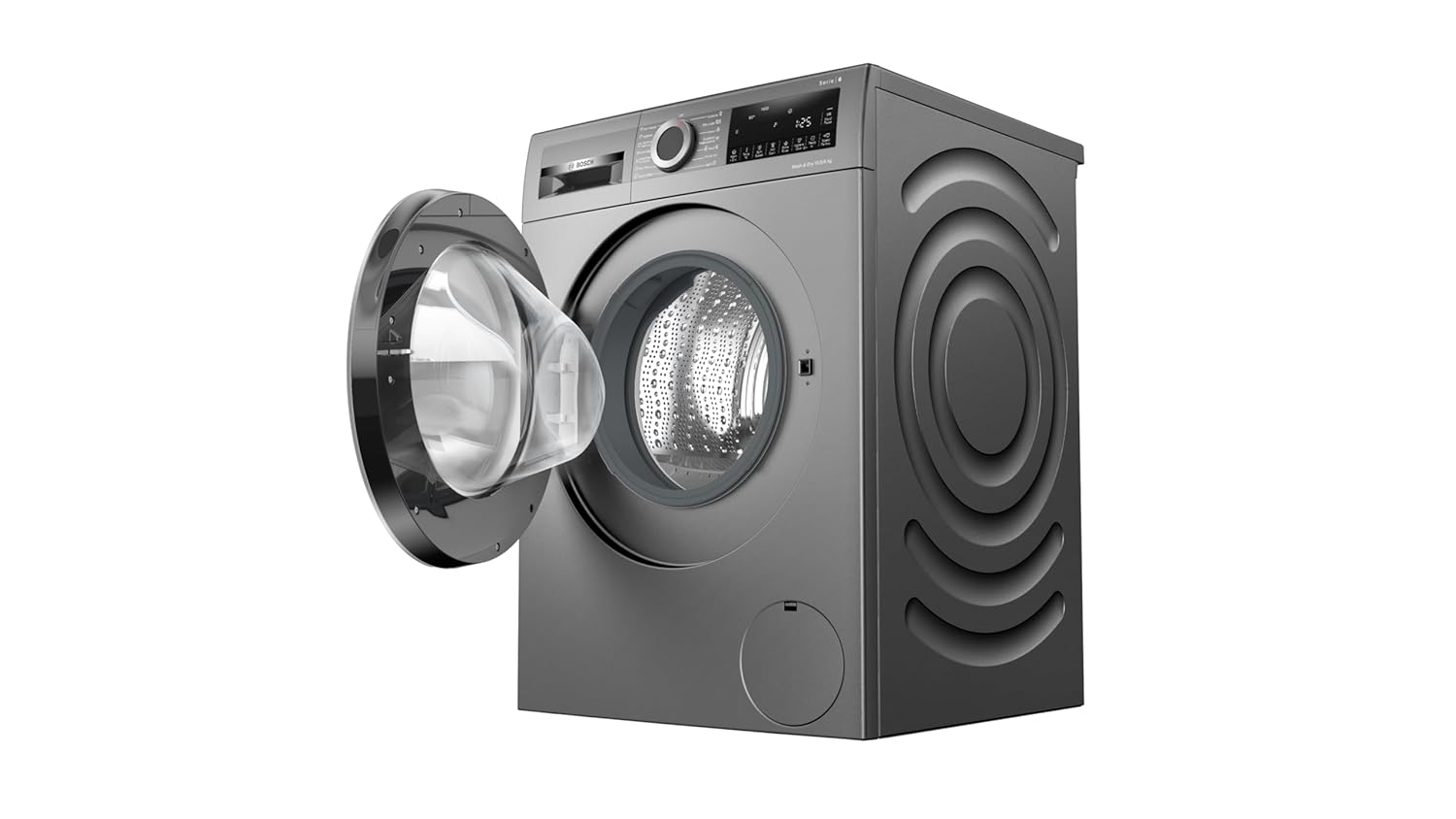 Bosch WNA2E4UCIN 10.5/6 KG Inverter Fully Automatic Front Load Washer Dryer with LED TOUCH DISPLAY (Cast Iron Grey) Mahajan Electronics online