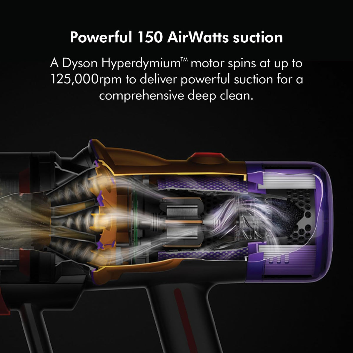 Dyson V12 Detect Slim Submarine Cordless Vacuum Cleaner Complete | All-in-one Wet & Dry Vacuum| Illumination for Hidden dust|150 Airwatts,60 mins runtime (V12 Submarine New (Yellow)SV 46 YLWKNL IN) Dyson
