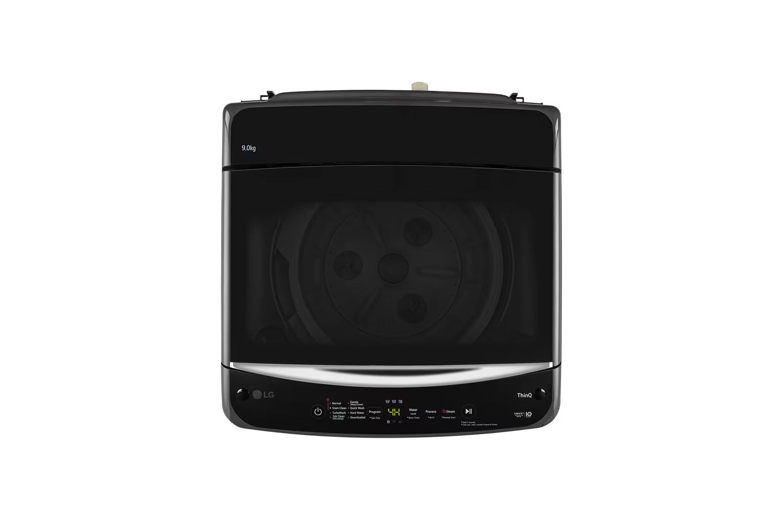 LG T90V4MB1S 9Kg Top Load Washing Machine, Smart Inverter Motor, Middle Black Mahajan Electronics Online