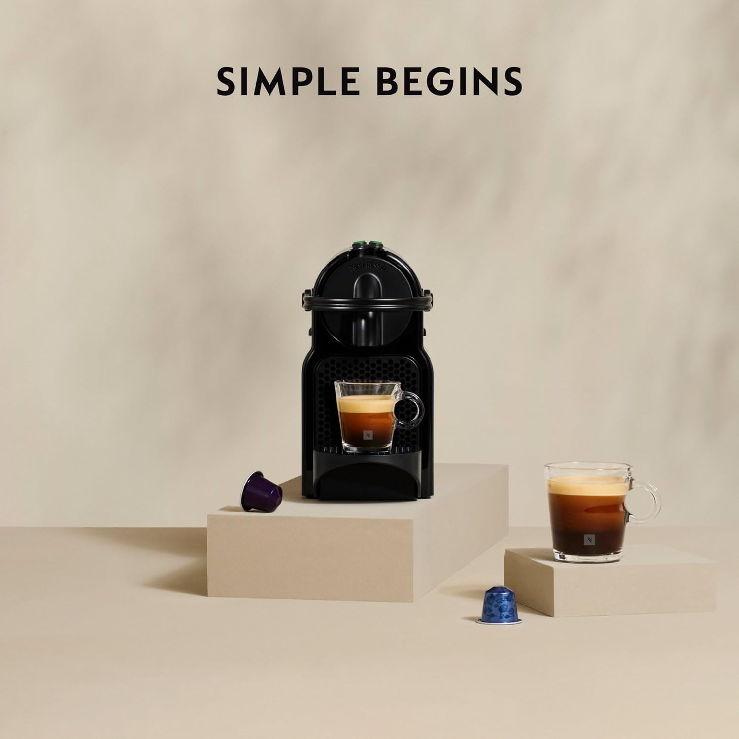 De’Longhi Nespresso Inissia EN 80.B Espresso Machine | 19 Bar Coffee Maker – Mahajan Electronics
