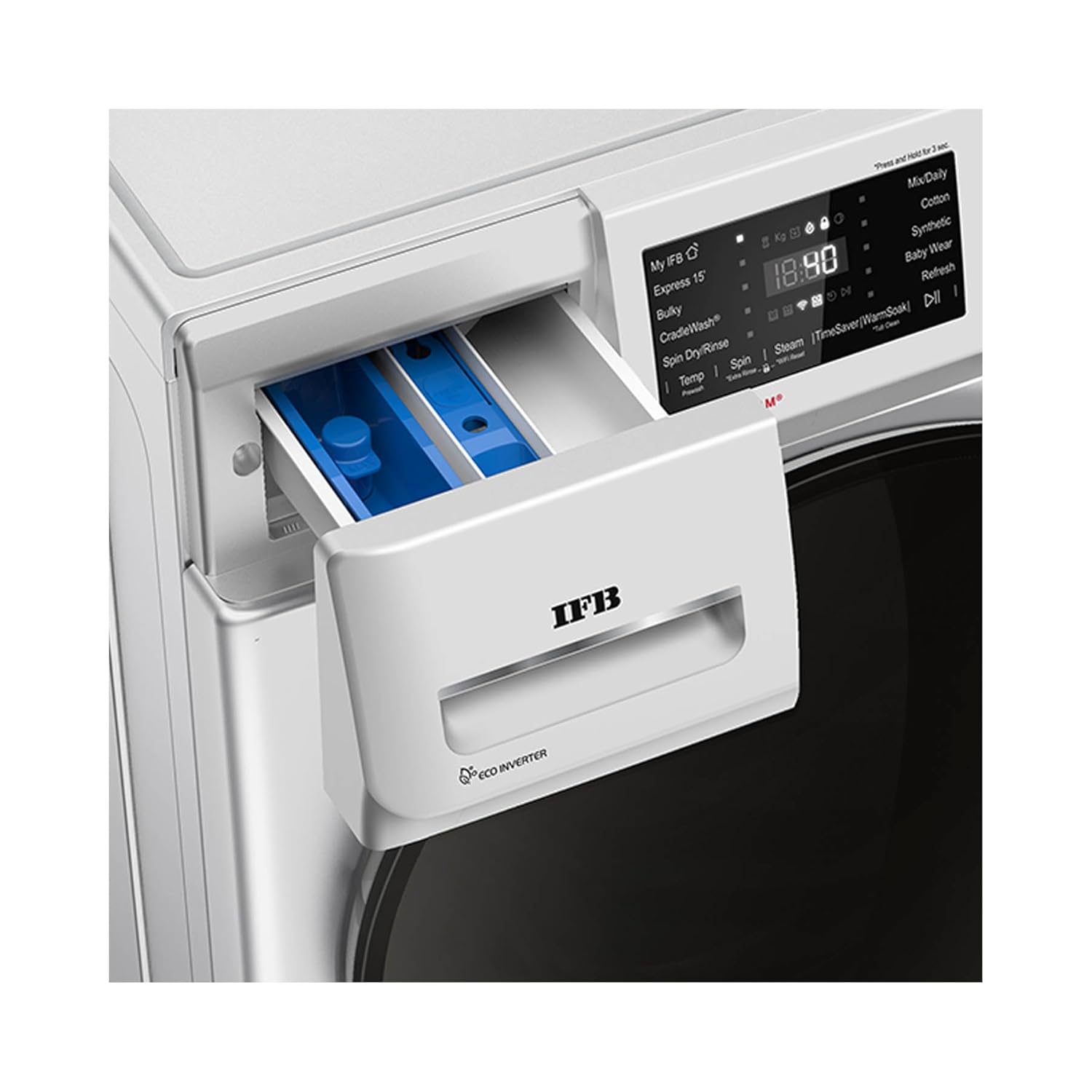 IFB Senator SXN 8012K CMS DeepCleanĀ® 8 kg Front Load Washing Machine with Eco Inverter Motor Mahajan Electronics Online