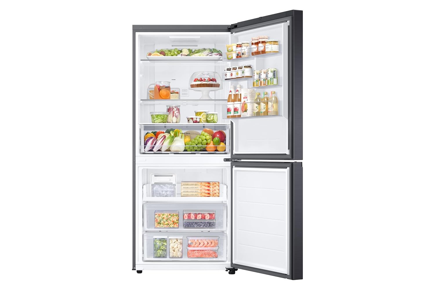 Samsung RB45DG6005B1TL 458 L, 1 Star, Digital Inverter, Frost Free Double Door, Bespoke AI WiFi Refrigerator ( Black DOI, 2026 Model) Mahajan Electronics Online