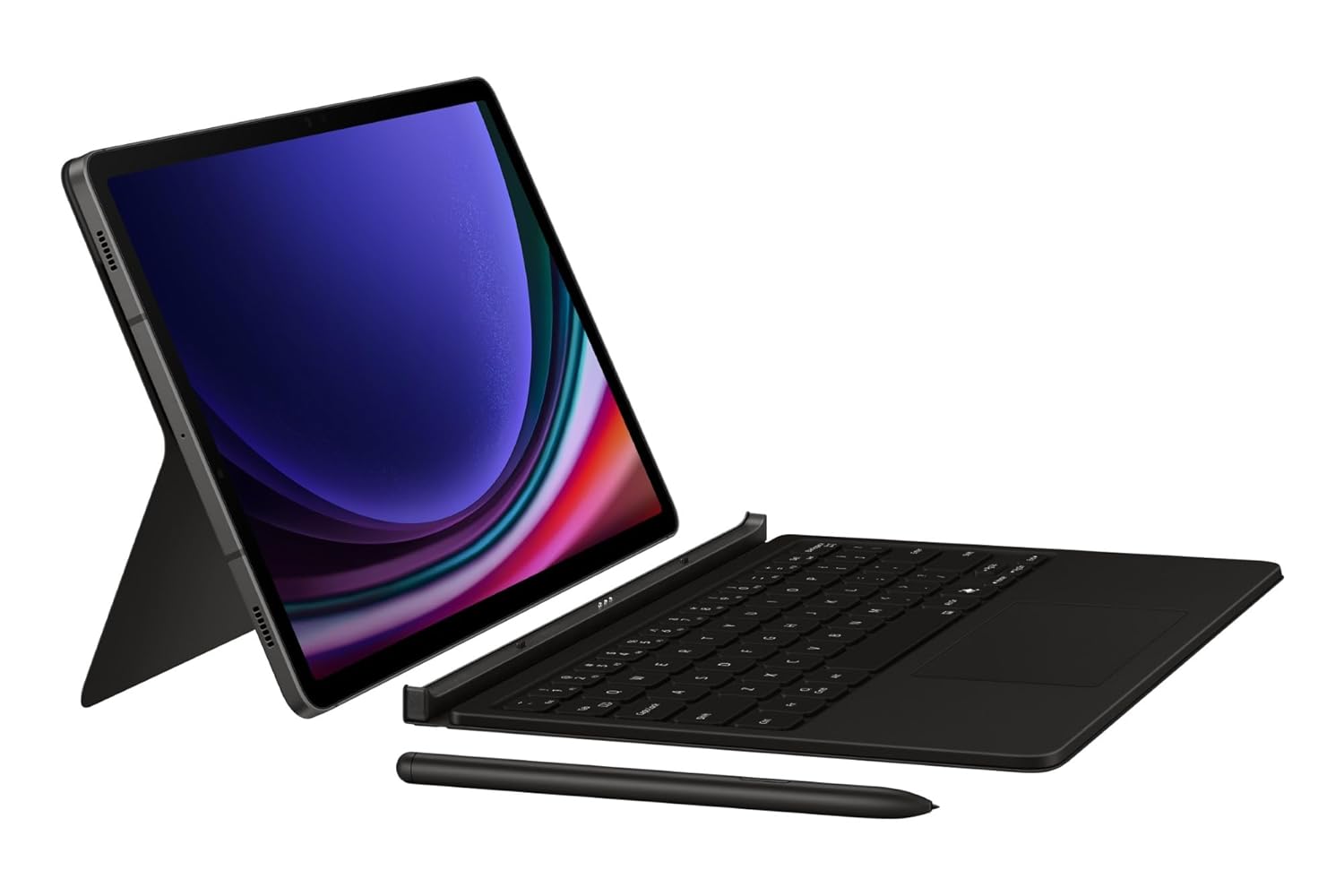 Samsung Galaxy Tab S9 Book Cover Keyboard, Black Mahajan Electronics Online