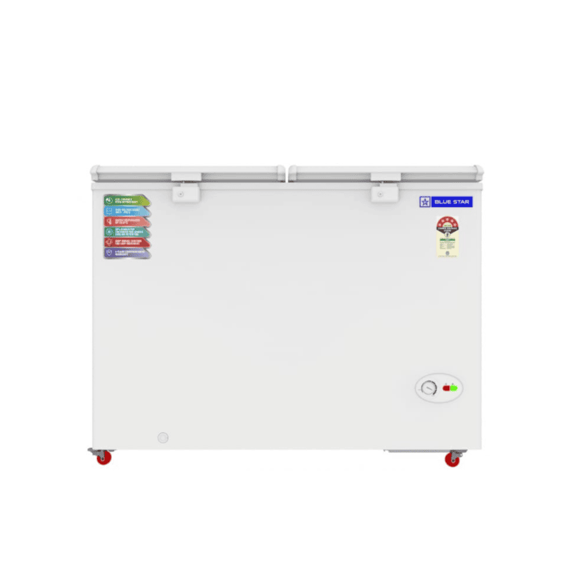 Blue star Hard Top Chest Freezer CF5-330NPYW-SL mahajan electronics online