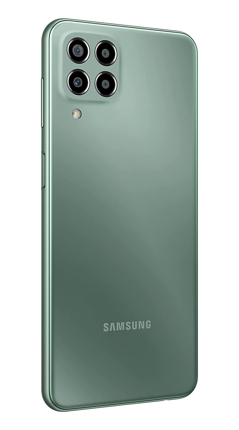 Samsung Galaxy M33 5G (Mystique Green, 8GB, 128GB Storage) | 6000mAh Battery | Upto 16GB RAM with RAM Plus | Without Charger - Mahajan Electronics Online