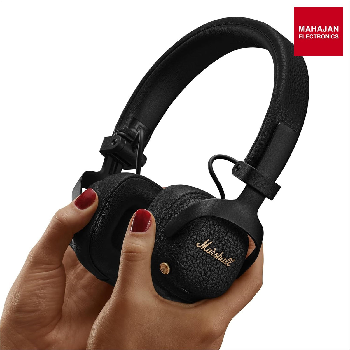 Marshall Milton A.N.C. Wireless On-Ear Headphones with Adaptive Active Noise Cancelling – Mahajan Electronics Online.