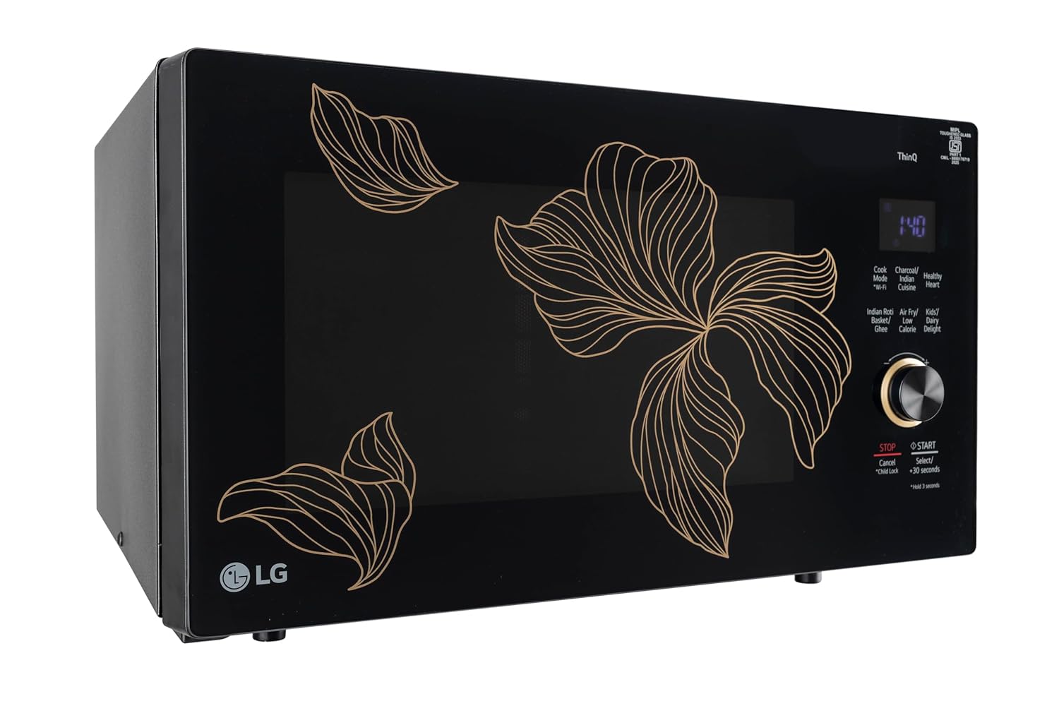 LG MJEN286UGWF 28 L, Convertible Microwave Oven with Air Fry, Charcoal Lighting Heater, Wi-Fi Enabled ( Black, Motorised Rotisserie, 60 Air Fry Recipe, 40 Scan to Cook Recipes & 331 Auto Cook Menu) Mahajan Electronics Online