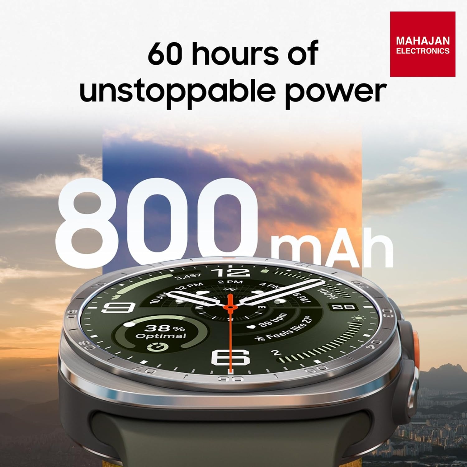 Samsung Galaxy Watch Ultra2 (47mm LTE, Titanium Grey) Samsung – Mahajan Electronics Online.