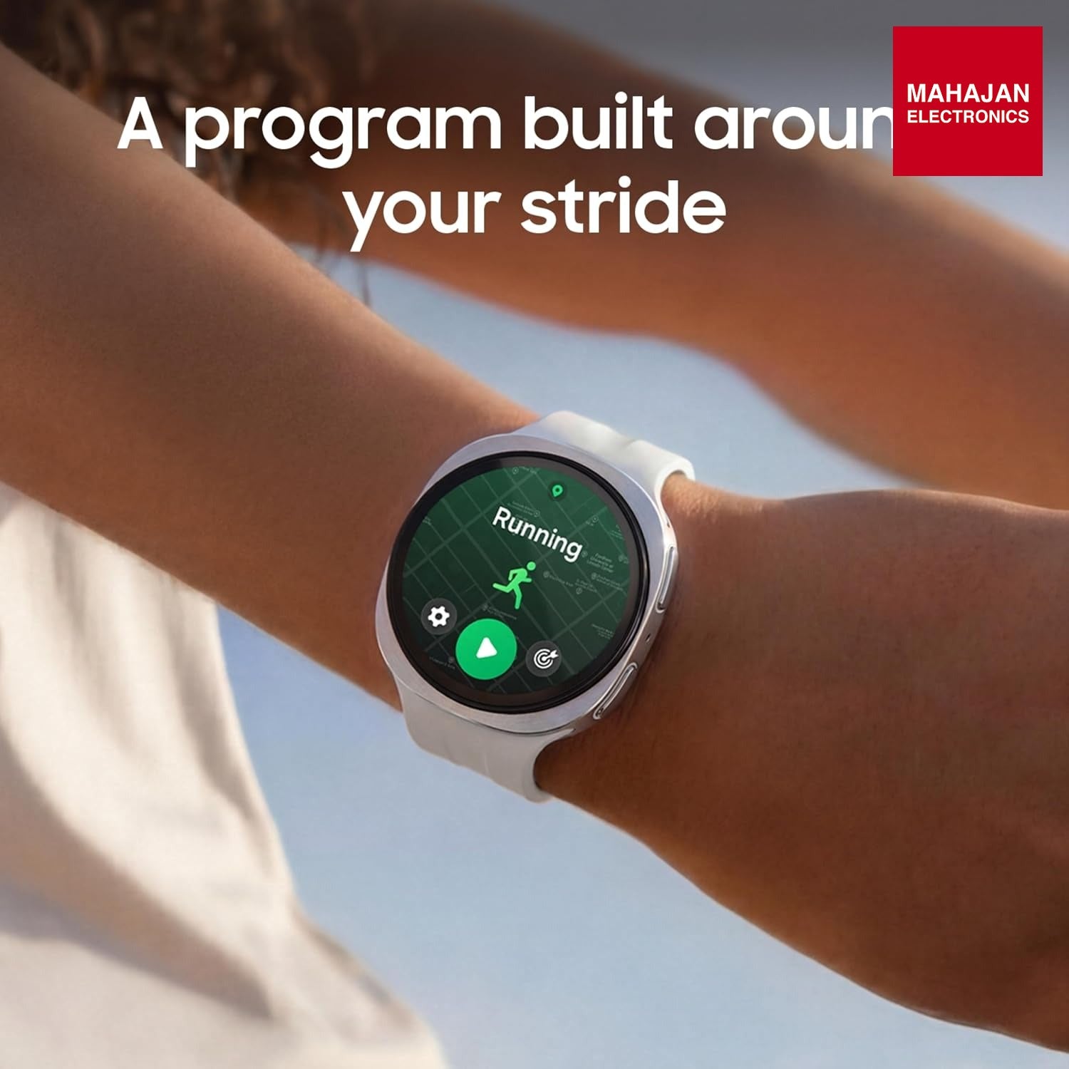 Samsung Galaxy Watch9 (44mm Bluetooth, Silver) Samsung – Mahajan Electronics Online.
