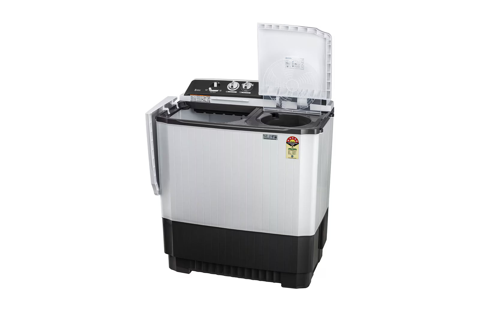 LG P7010NGAZ 7 Kg 5 Star Semi-Automatic Top Loading Washing Machine ( Dark Gray, Rat Away Feature) Mahajan Electronics Online