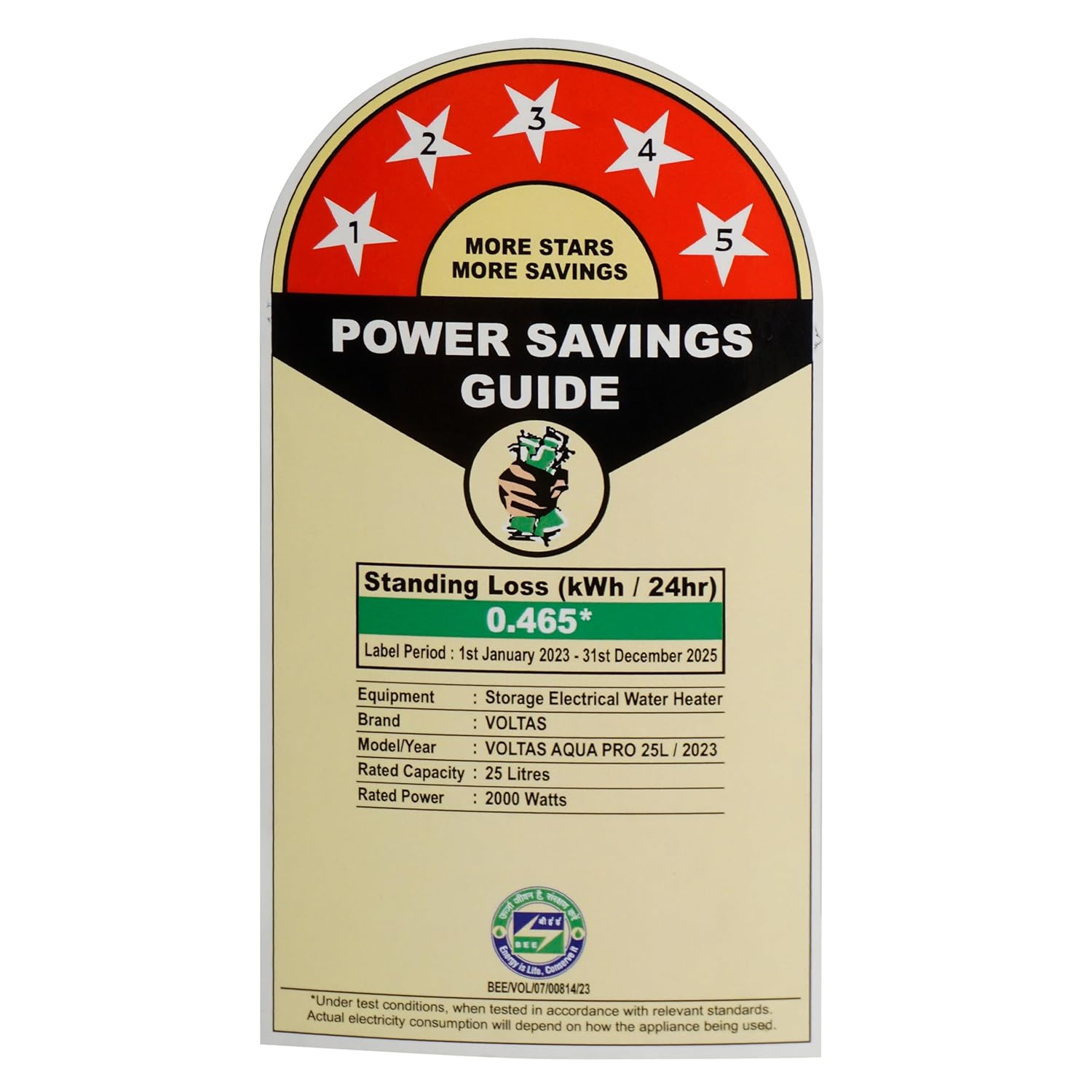 Voltas Aqua Pro Water Heater - 25 L (2000 W)(AQUA PRO 255VPBGY (4610006) Mahajan Electronics Online