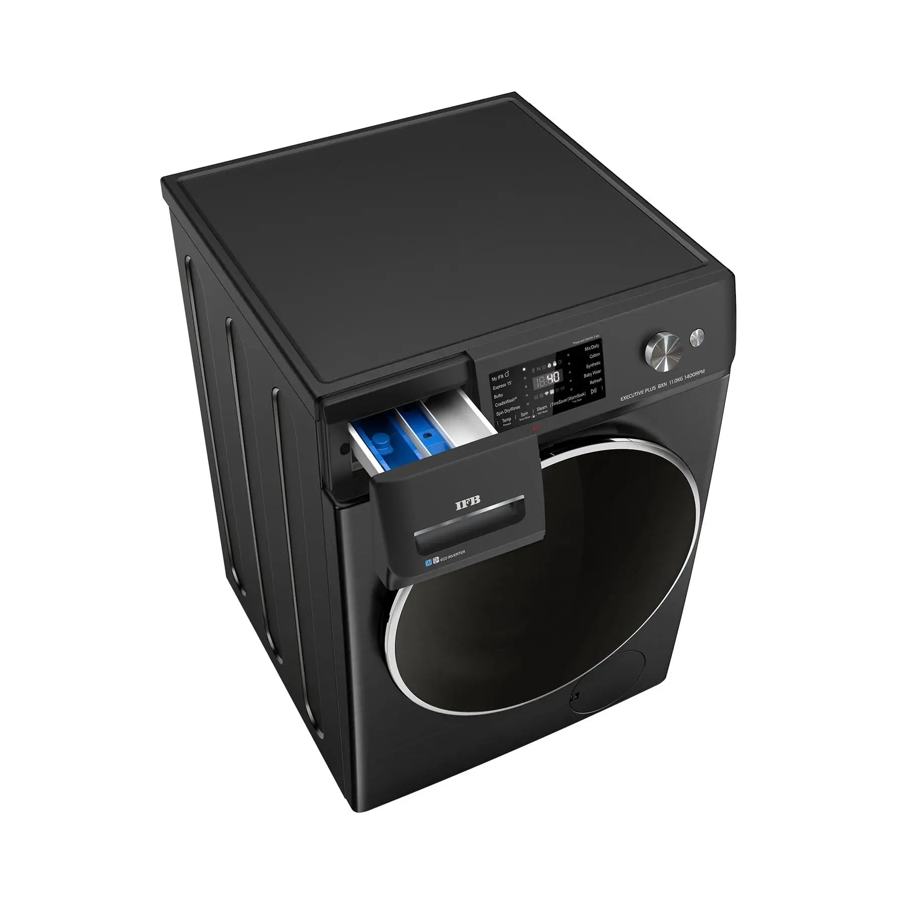 IFB Executive Plus BXN 1114KH Front Load Washing Machine 11 kg | 1400 rpm | Black VCM Mahajan Electronics Online