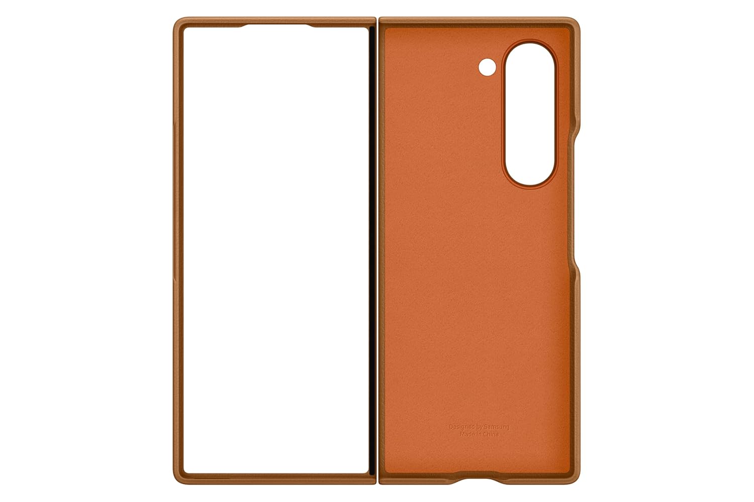 Samsung Galaxy Z Fold6 Kindsuit Case, Brown Mahajan Electronics Online