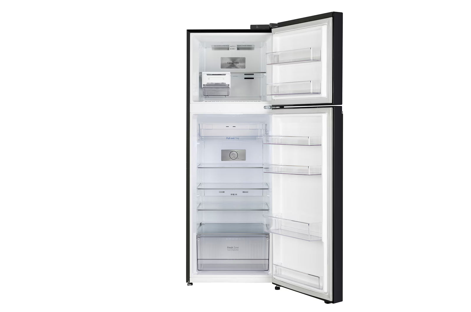 LG GLT3426SNES 343L 2 Star Frost Free Double Door Convertible Refrigerator (Ebony Sheen) LG