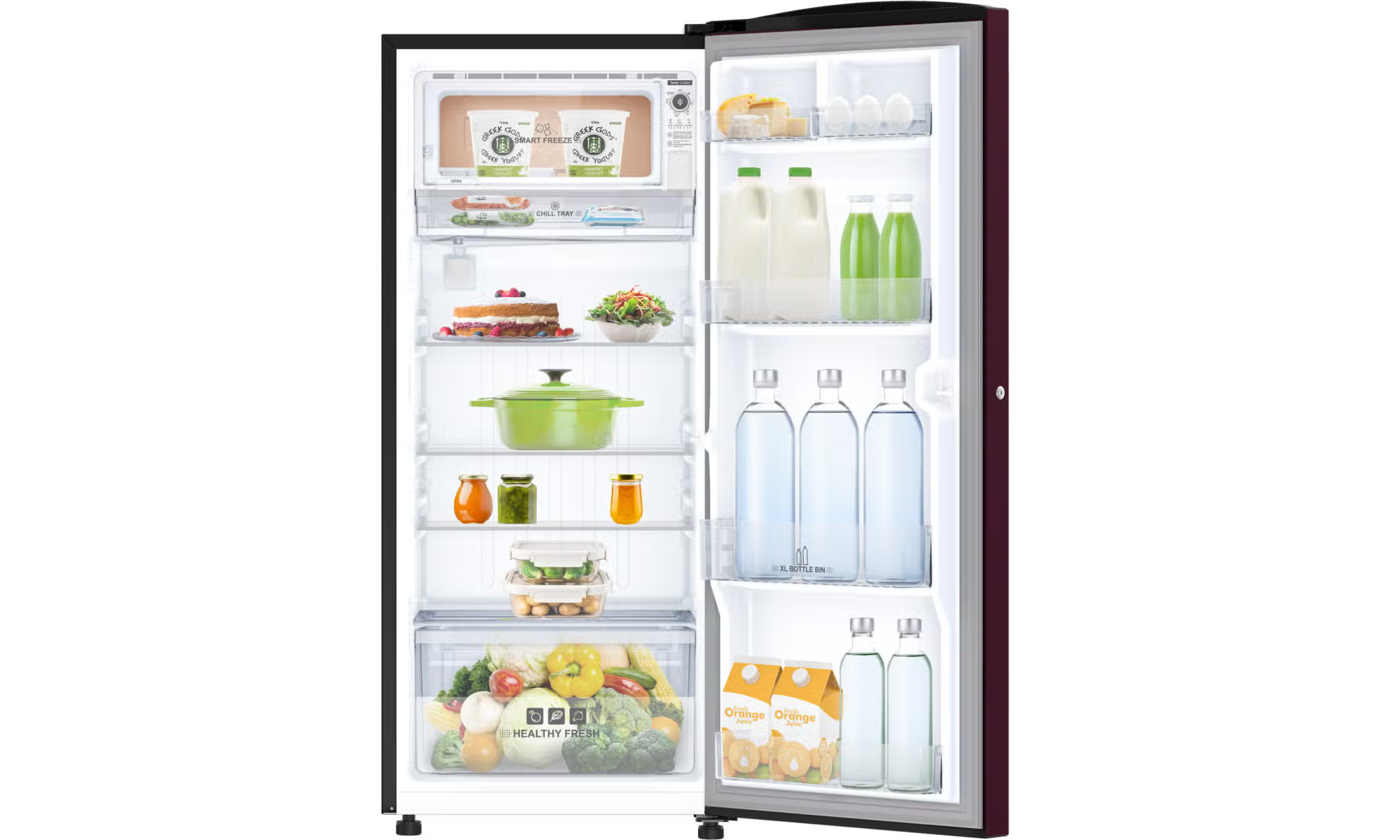 IFB IFBDC-2235IRP 197L 5 Star Direct Cool Inverter Single Door Refrigerator – Dream Red, Energy Efficient, Large Storage | Mahajan Electronics Online