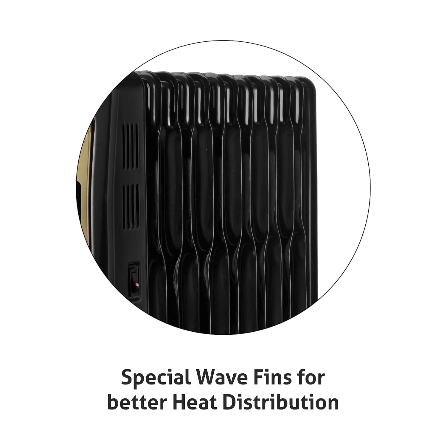 Glen HA7013DOR Electric Oil Filled Radiator Room Heater Digital with 11 Fin Mahajan Electronics Online