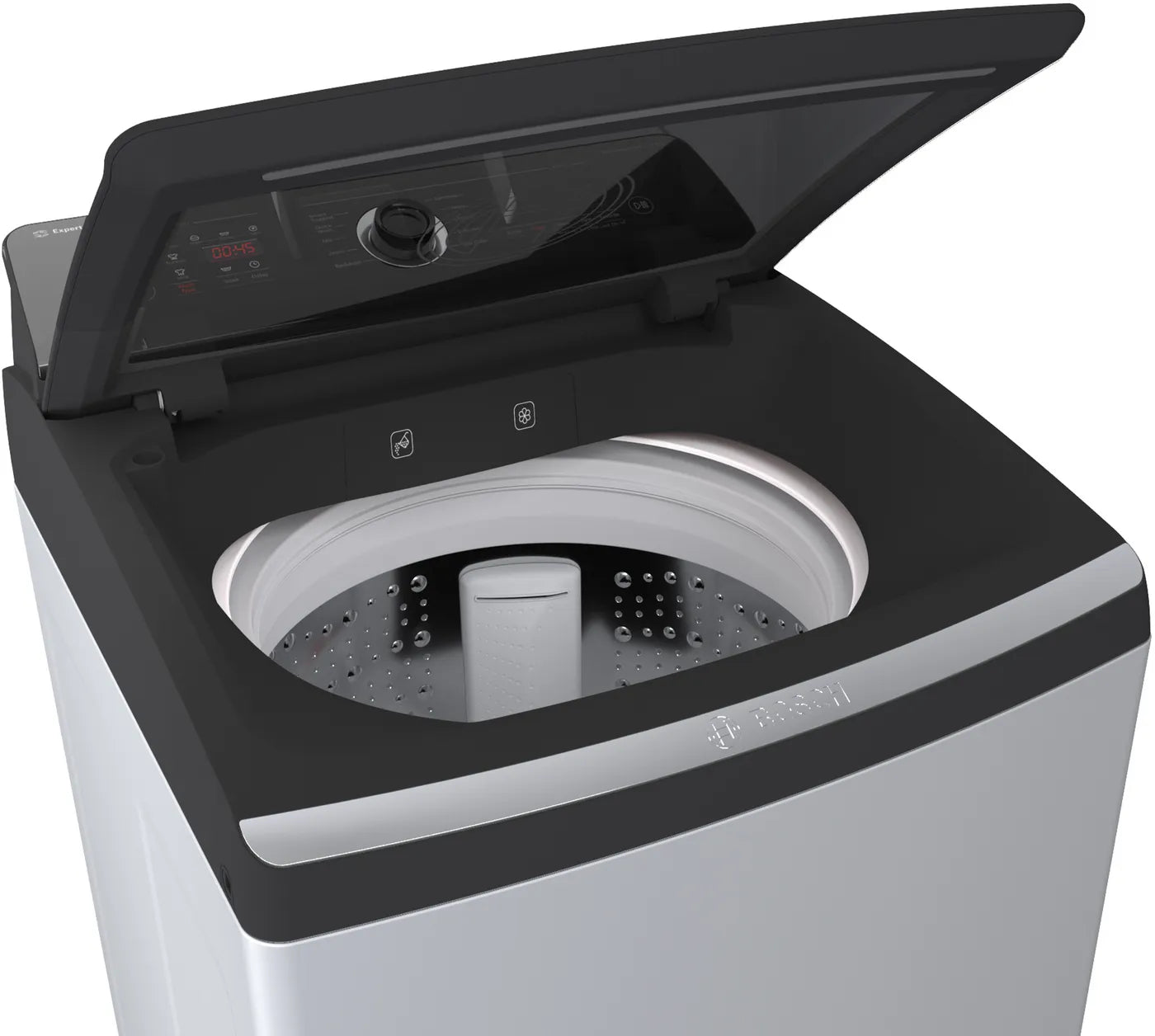 BOSCH WOI904S0IN 9 kg Fully Automatic Top Load Washing Machine with In-built Heater Silver