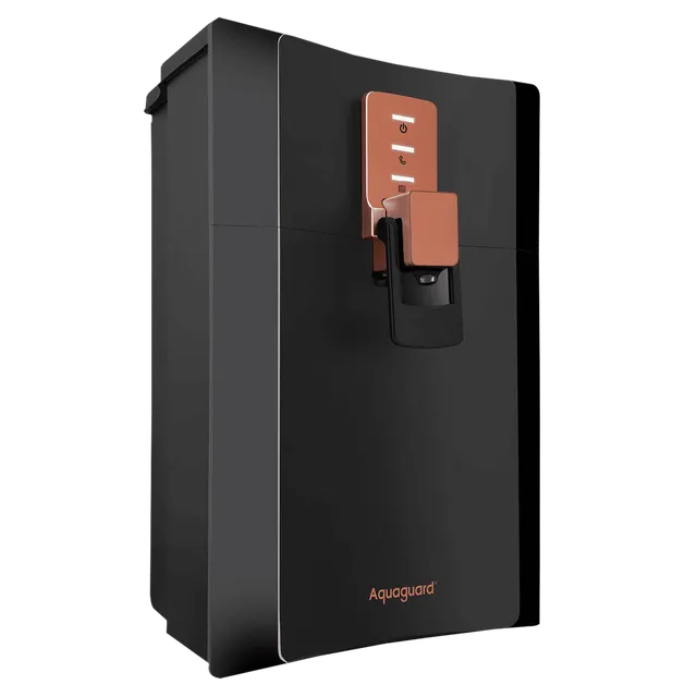 Aquaguard Enrich Superio 5L RO + UV + MTDS + SS Smart Water Purifier with 7 Stage Purification (Black/Metallic Copper) GWPDSPRRS13B1X Mahajan Electronics Online