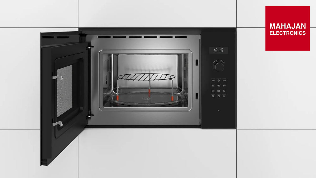 Bosch BEL554MB0I 25 Litre Series 6 Built-In Microwave Oven Stainless Steel – Mahajan Electronics Online.