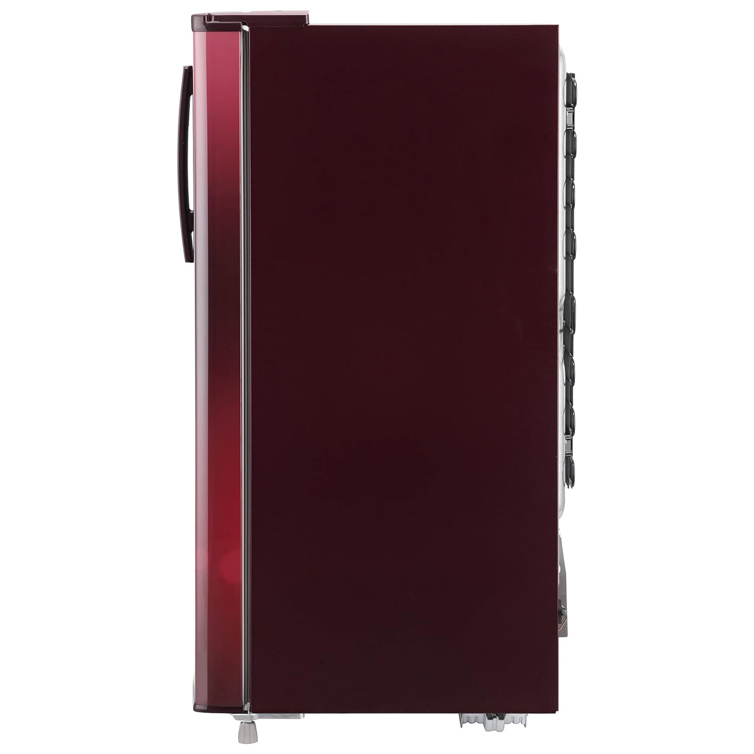 LG 185 L 3 Direct-Cool Single-Door Refrigerator (GL-B199OSED, Scarlet Euphoria, Fastest Ice Making, 2023 Model) Mahajan Electronics Online