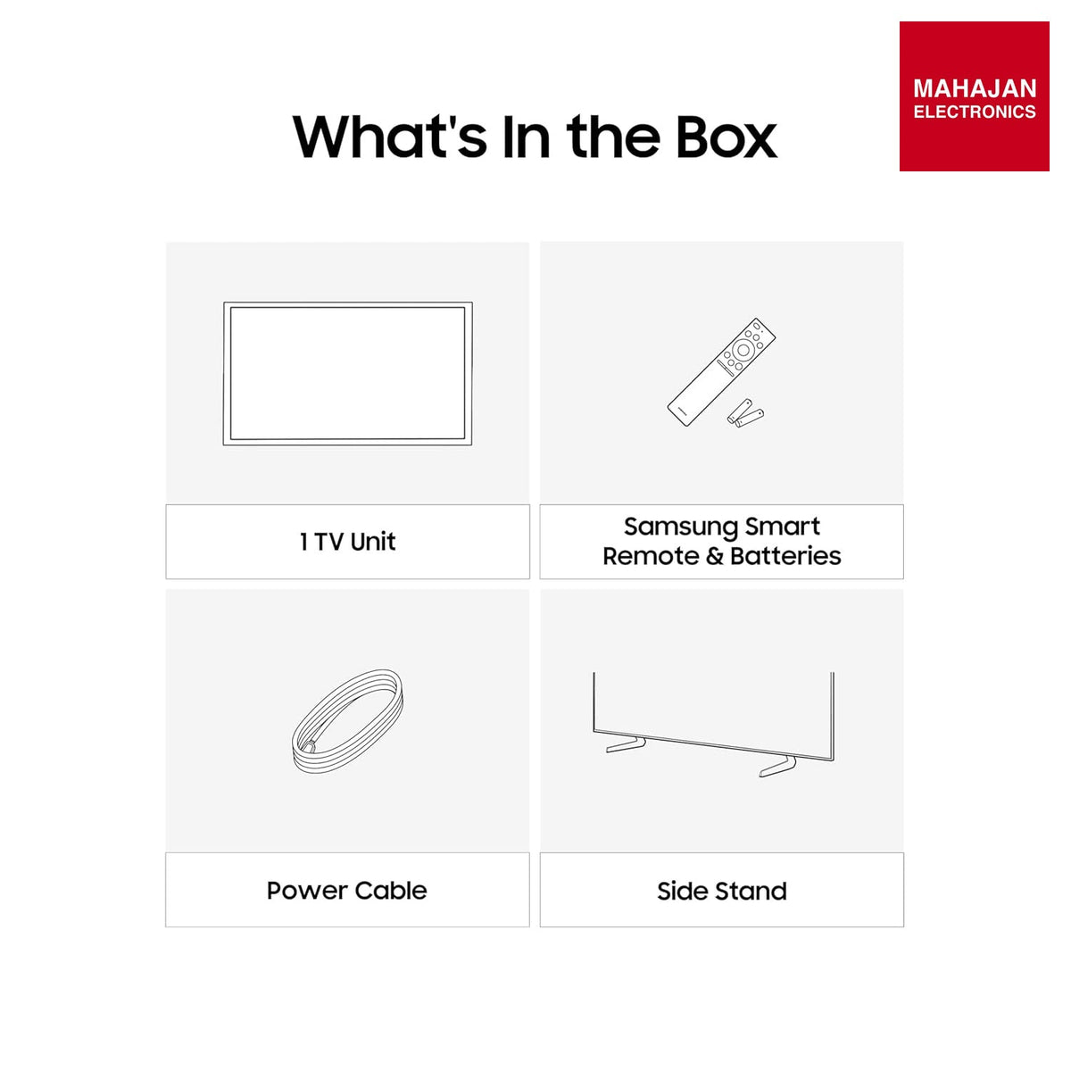 Samsung 85 inches UA85M70HAULXL Mini LED 4K Samsung Vision AI Smart TV – Mahajan Electronics Online.