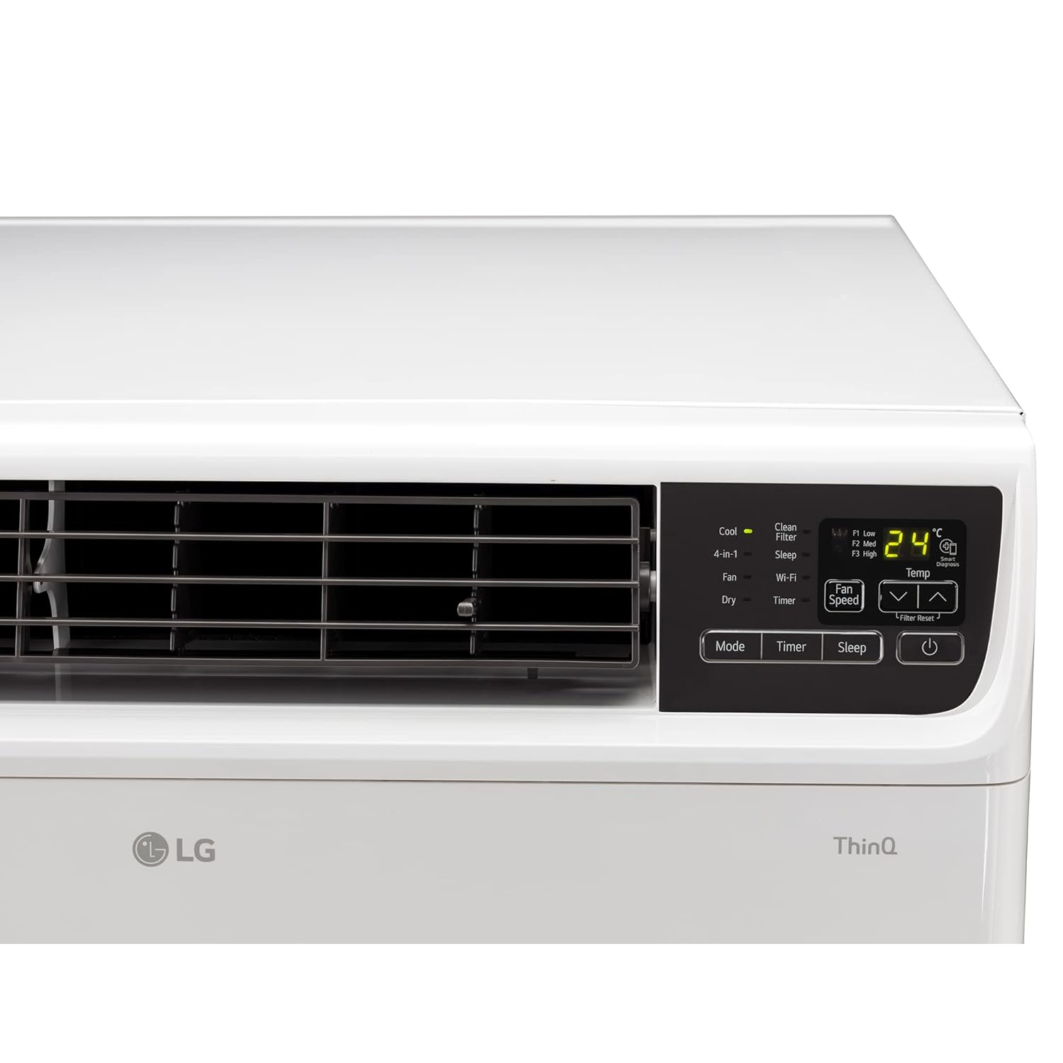 LG AW-Q24WWXA 2 Ton 3 Star Wi-Fi DUAL Inverter Window AC (Copper, Convertible 4-in-1 cooling, HD Filter, 2026 White) Mahajan Electronics Online