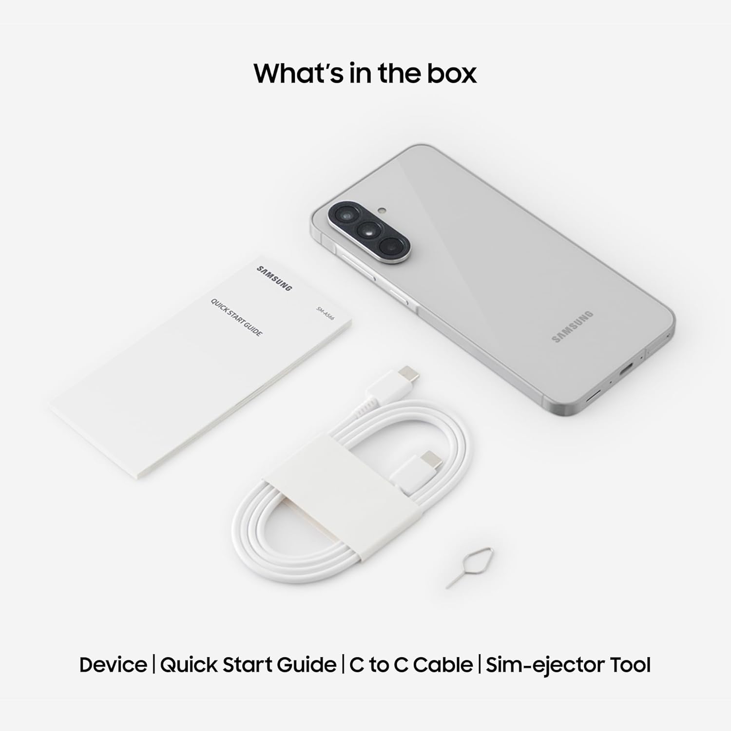 Samsung Galaxy A56 5G (Awesome Light Gray, 8GB, 256GB) | Awesome Intelligence: Circle to Search, Intelligent Editing | Awesome 6 OS & 6 Years Security Updates | IP67 Mahajan Electronics Online