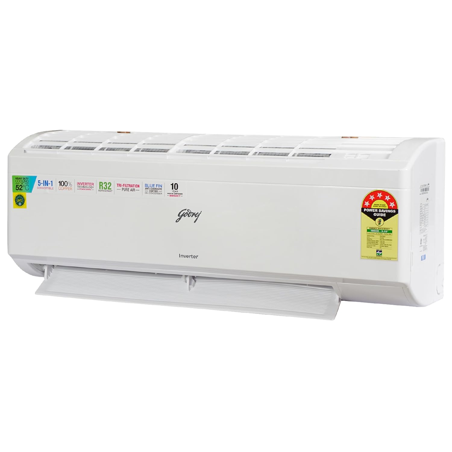 Godrej SIC 12ITC5-WWR 1.0 Ton 5 Star Inverter Split Air Conditioner Mahajan Electronics Online