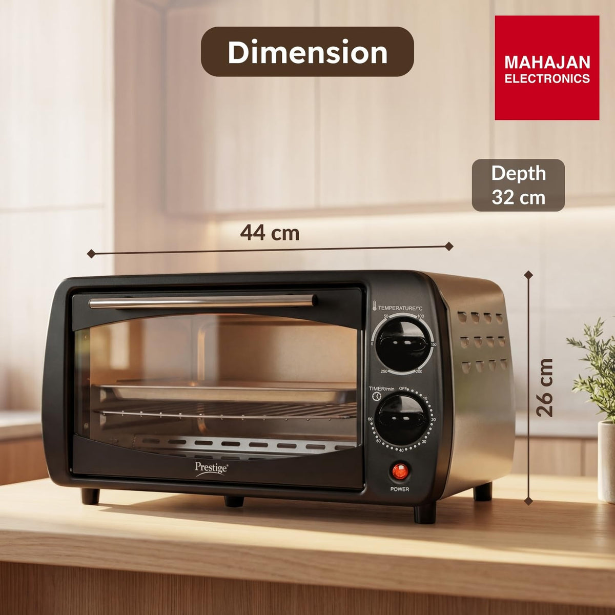 Prestige POTG 9 PC 9 L Oven Toaster Griller – Mahajan Electronics Online.