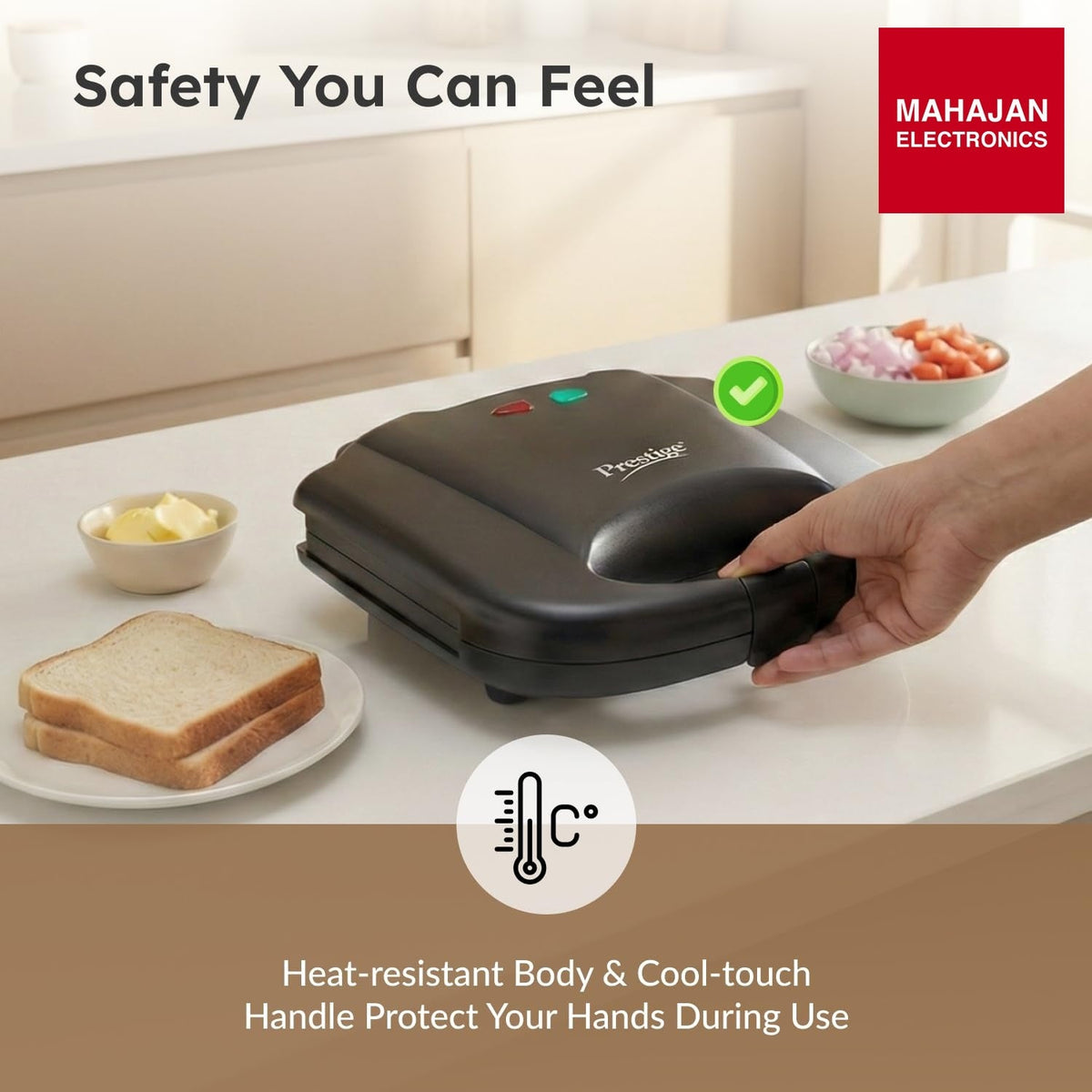 Prestige PGMFB 800 W Grill Sandwich Toaster – Mahajan Electronics Online.