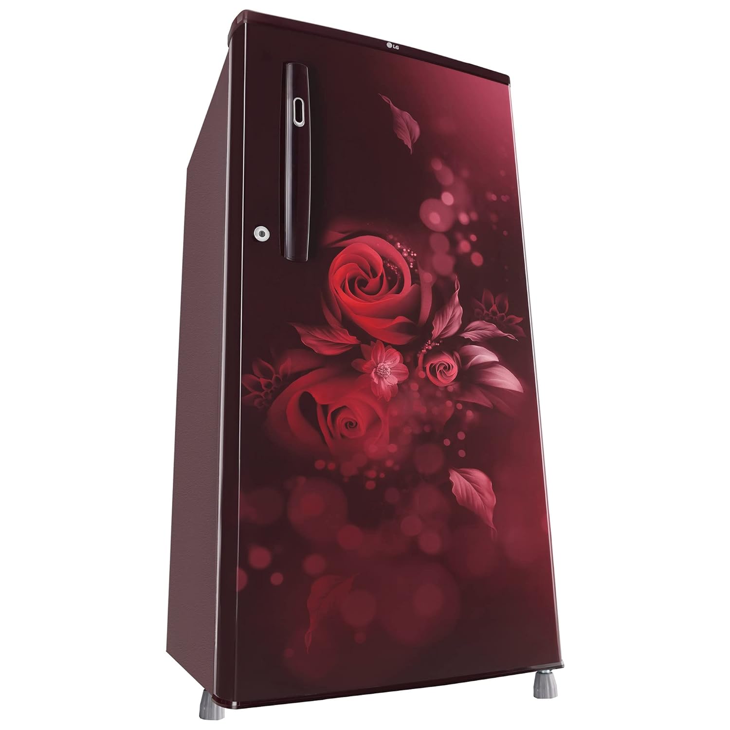 LG 185 L 3 Direct-Cool Single-Door Refrigerator (GL-B199OSED, Scarlet Euphoria, Fastest Ice Making, 2023 Model) Mahajan Electronics Online